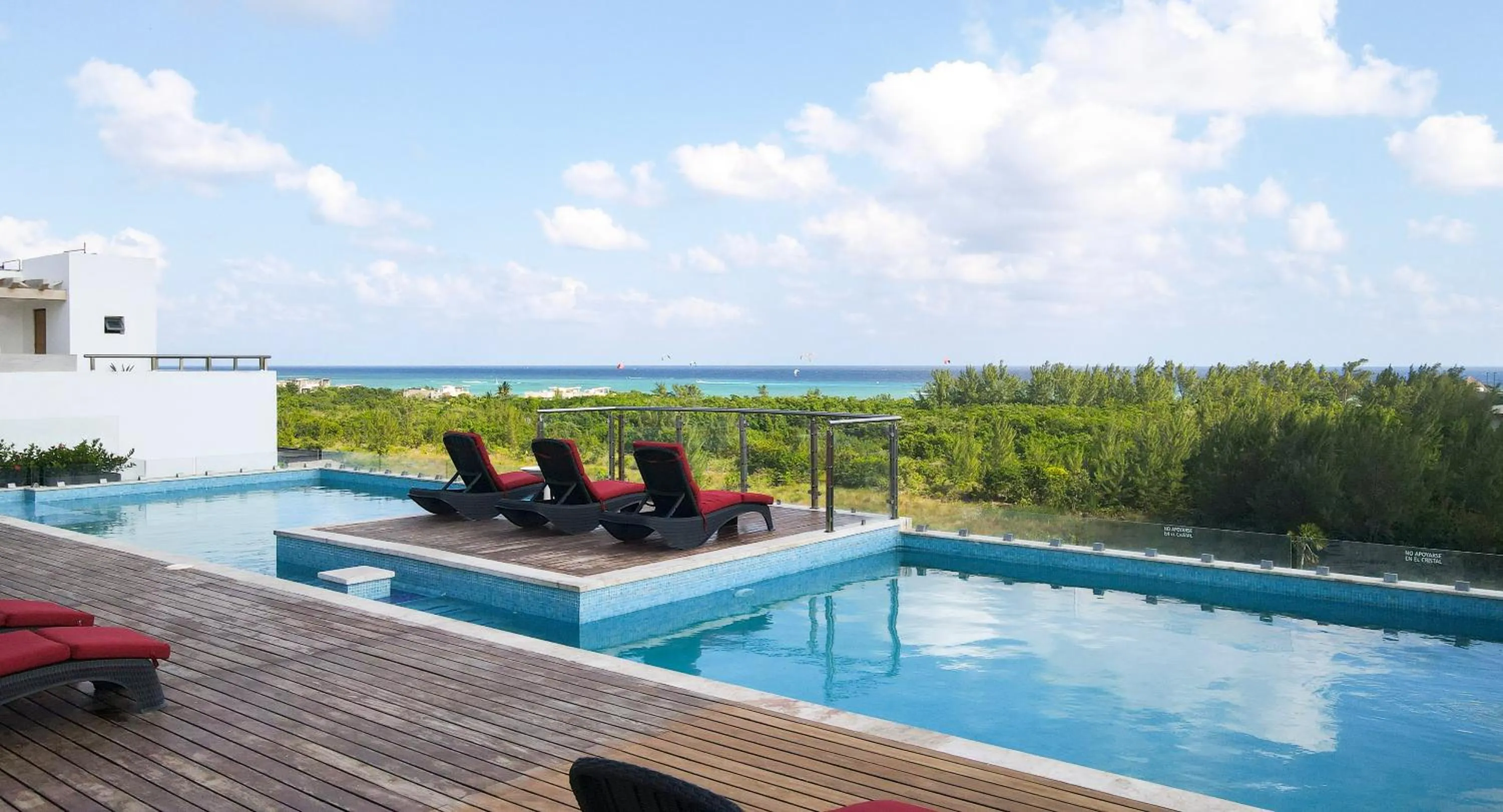 Swimming pool in Grand Fifty Suites