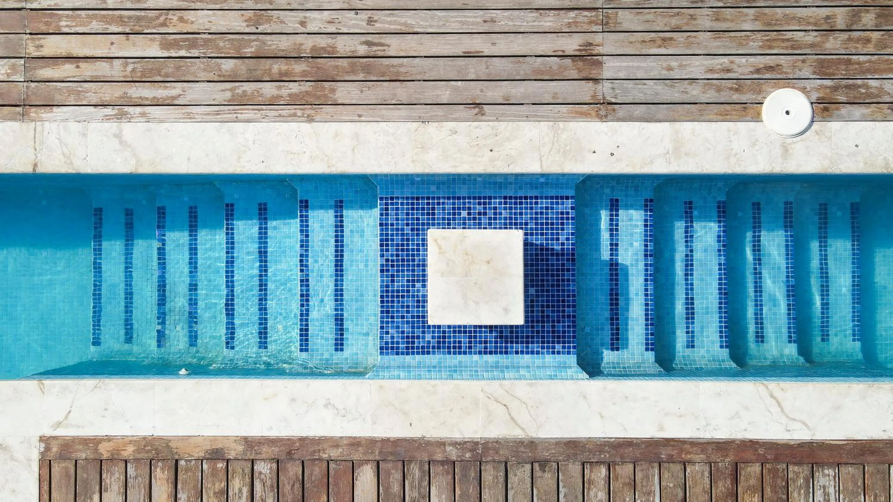 Pool view in Grand Fifty Suites