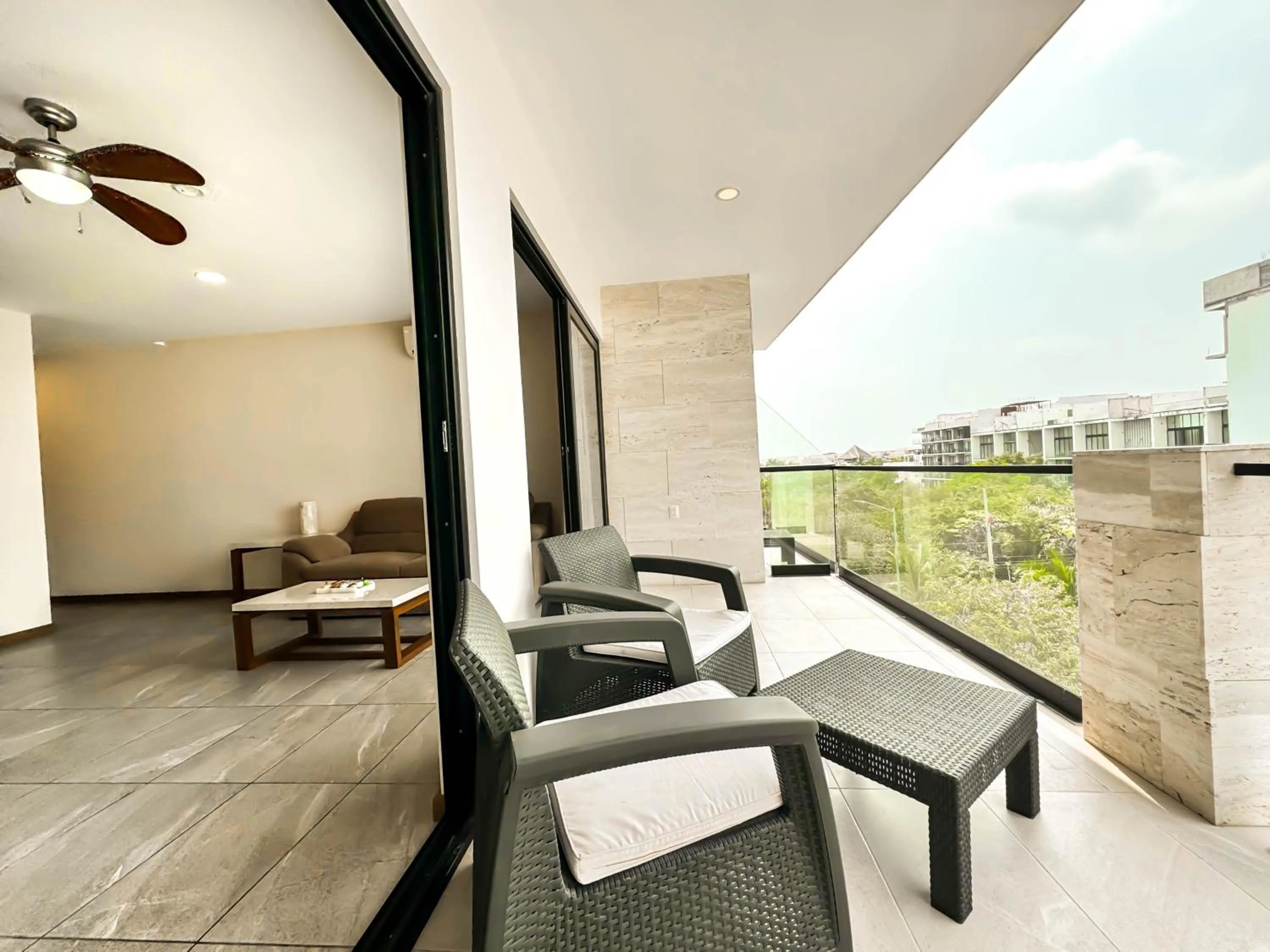 Balcony/Terrace in Grand Fifty Suites
