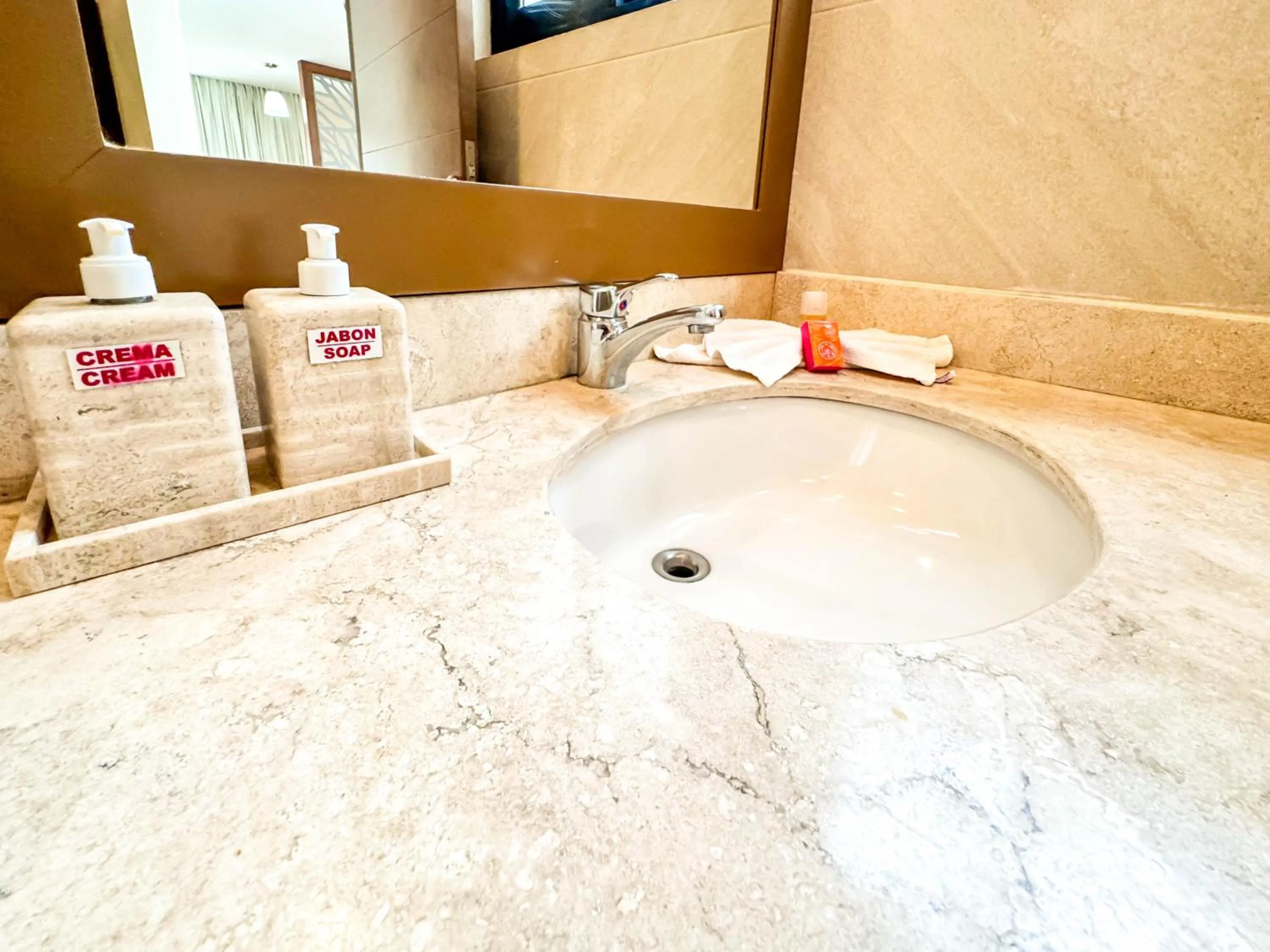 Bathroom in Grand Fifty Suites