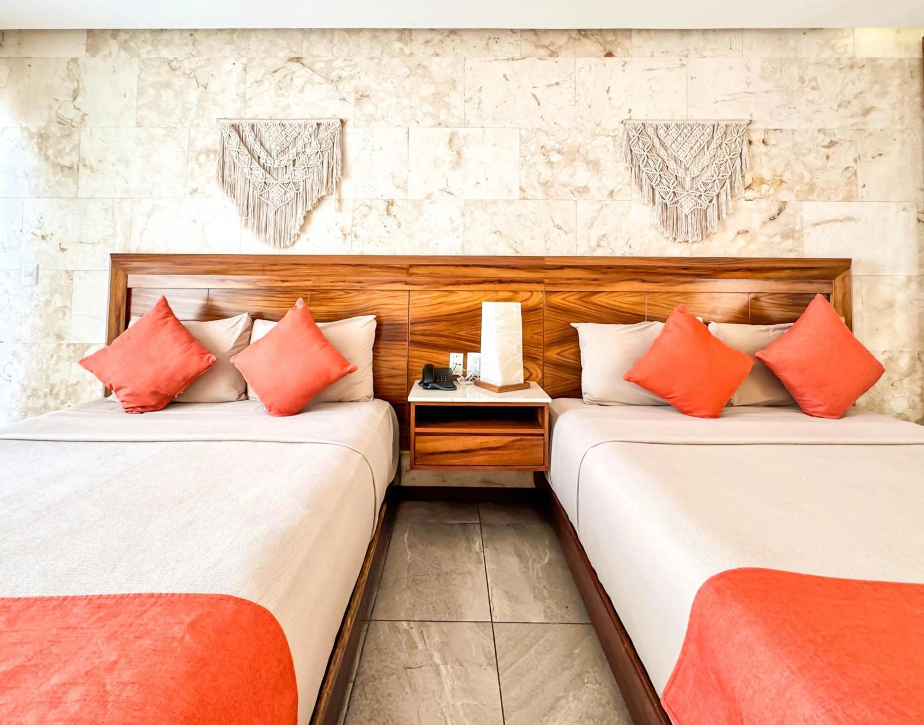 Bed in Grand Fifty Suites