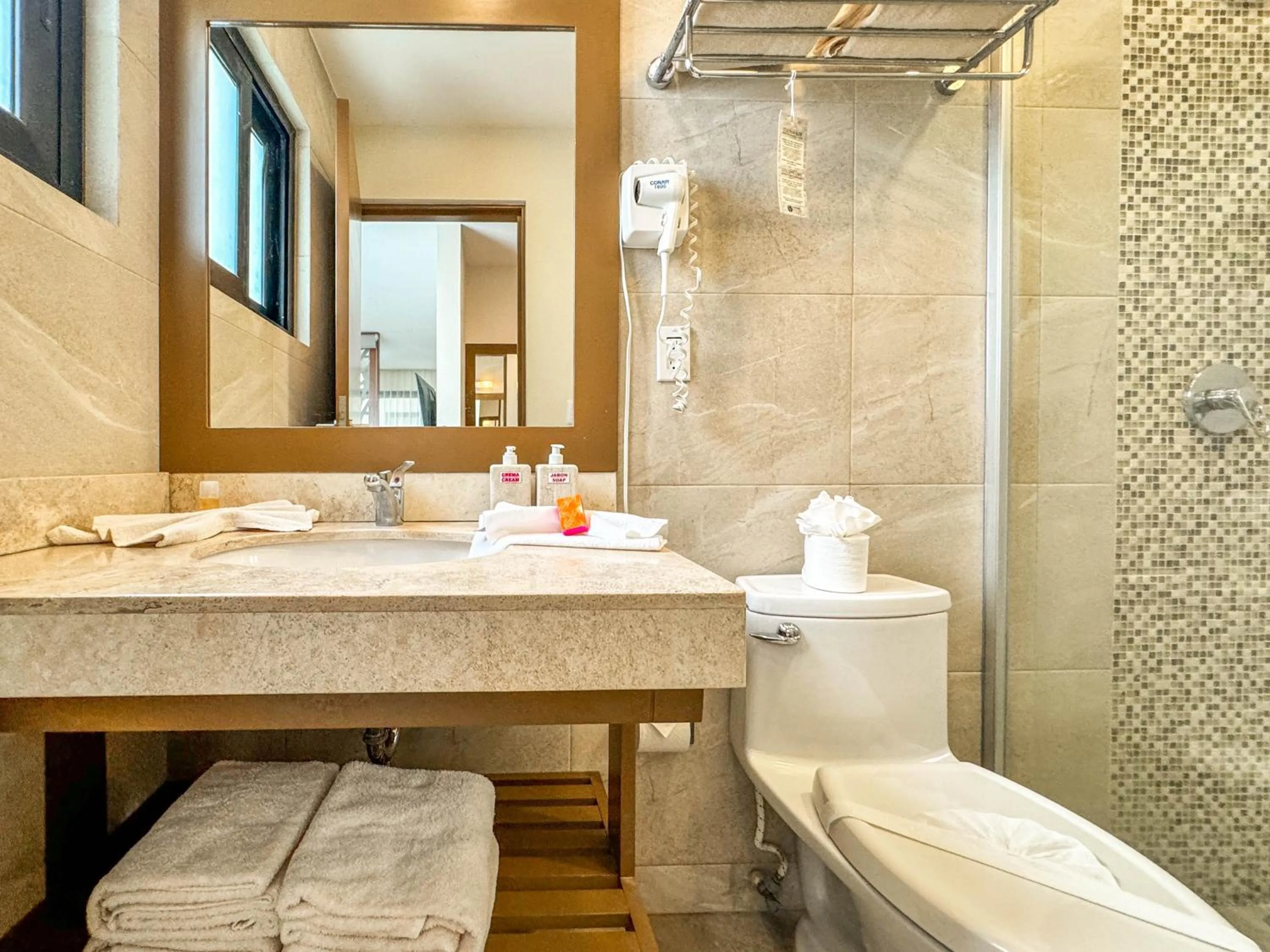 Bathroom in Grand Fifty Suites