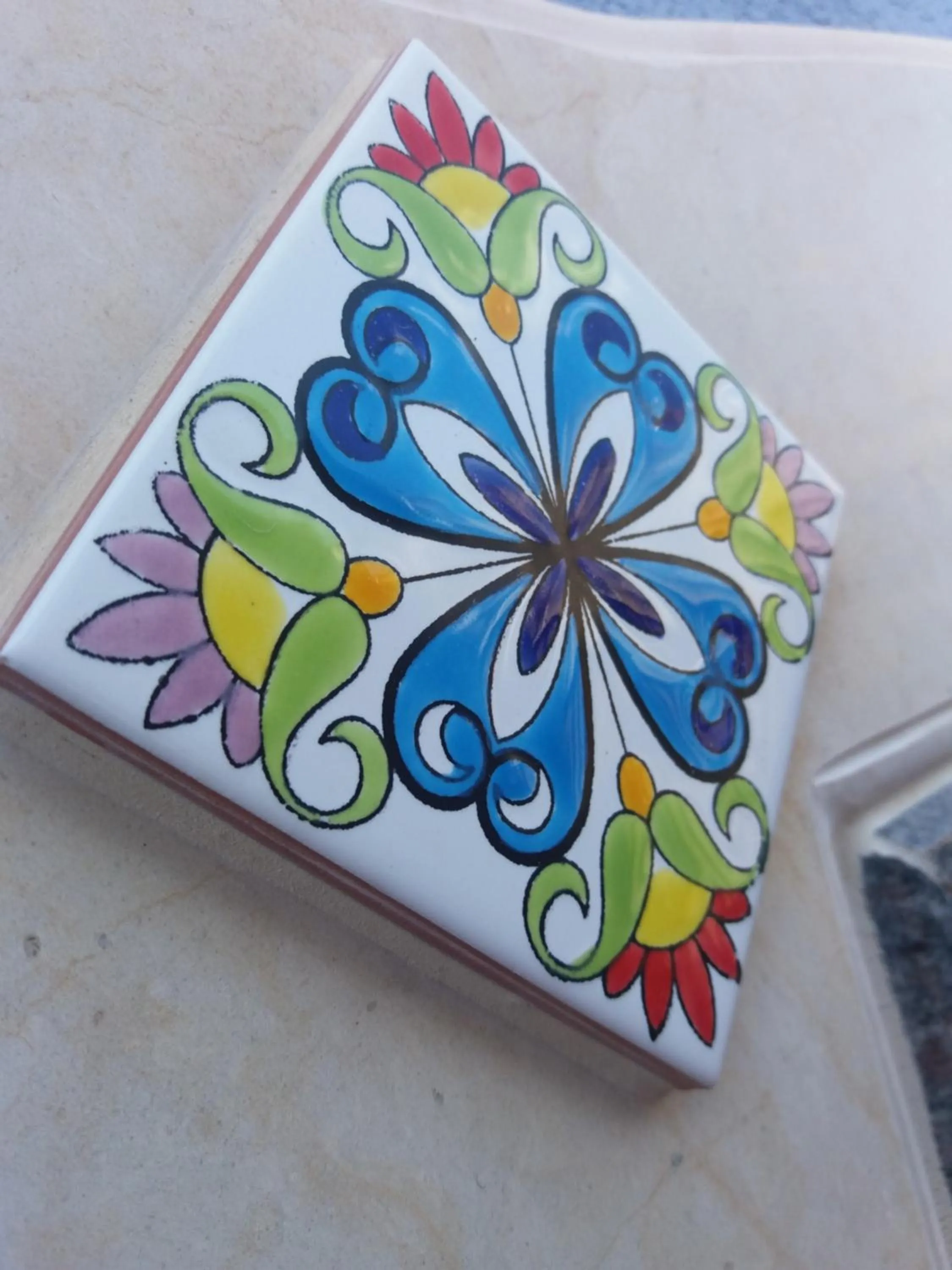 Decorative detail in Le lumie