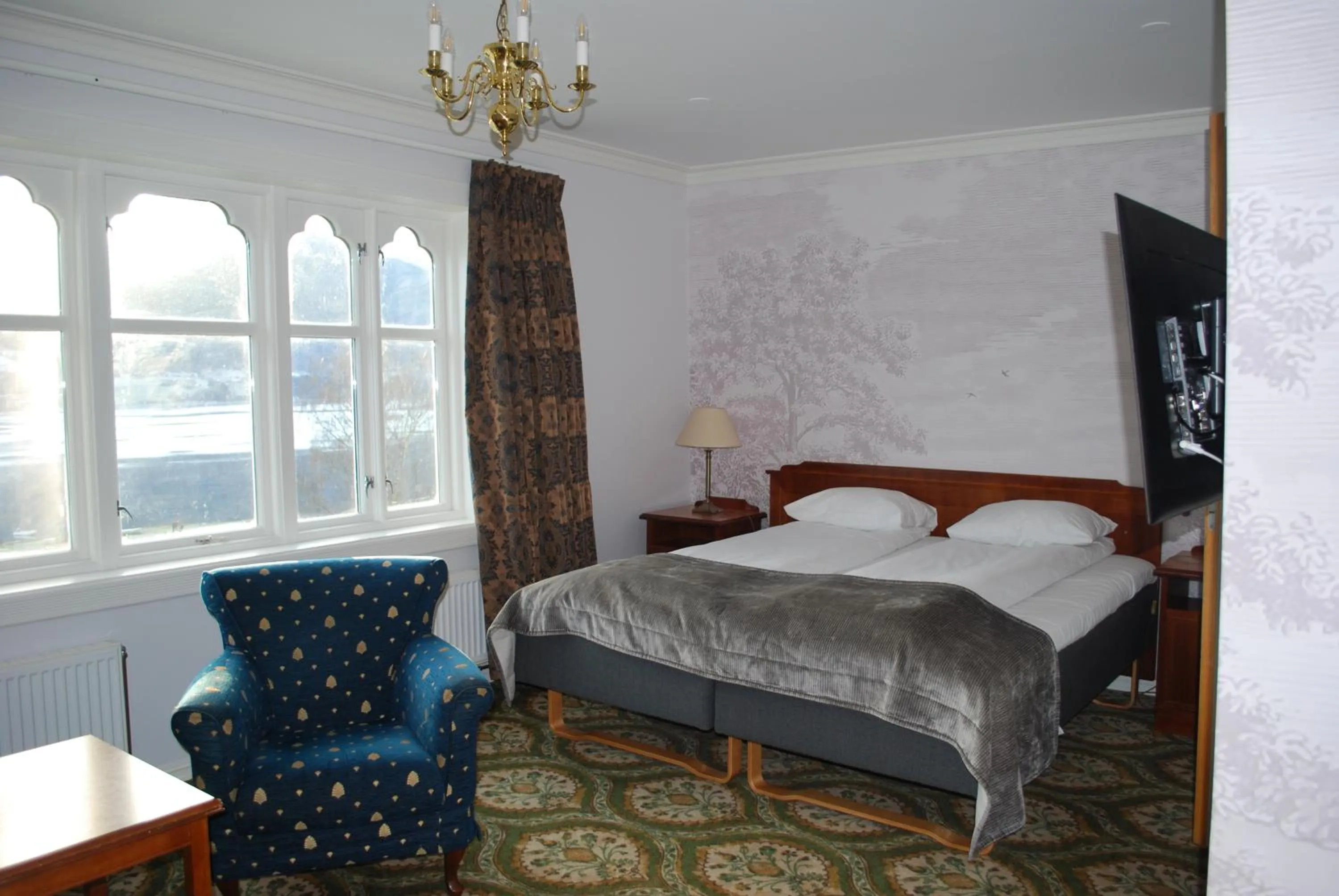 Bed in Fleischer's Hotel