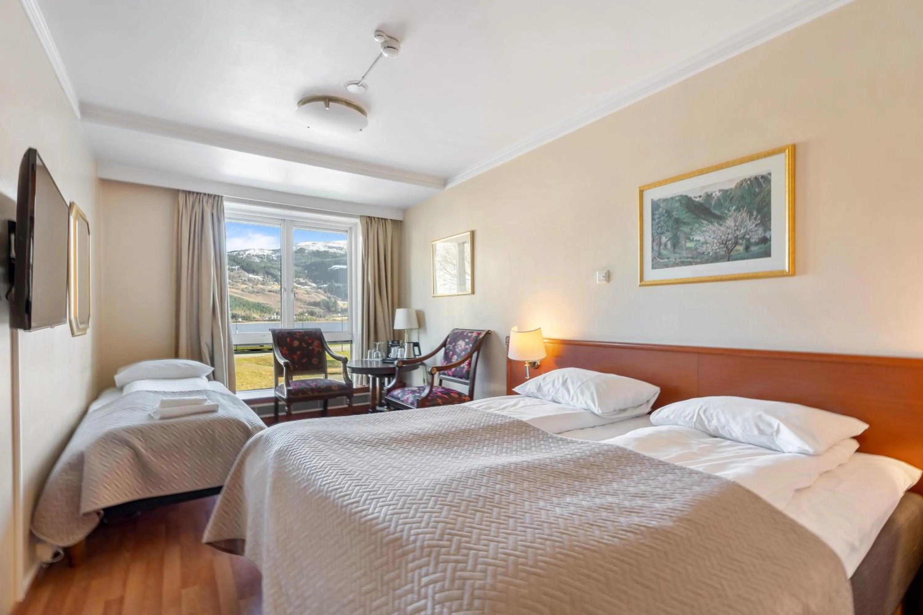 Bed in Fleischer's Hotel