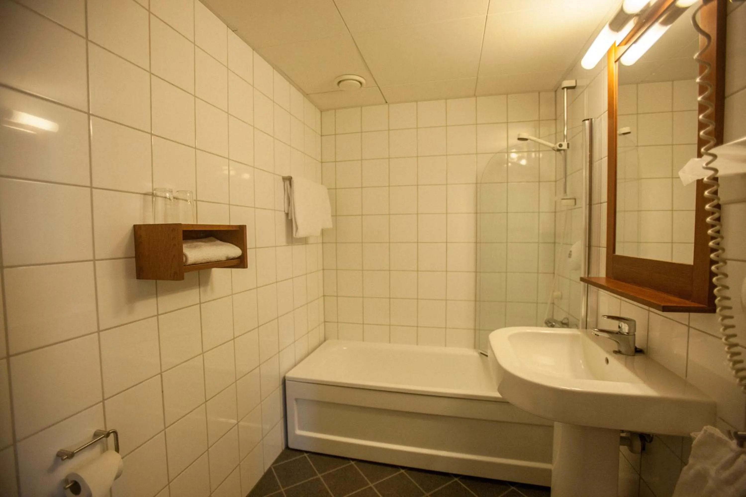 Bathroom in Fleischer's Hotel
