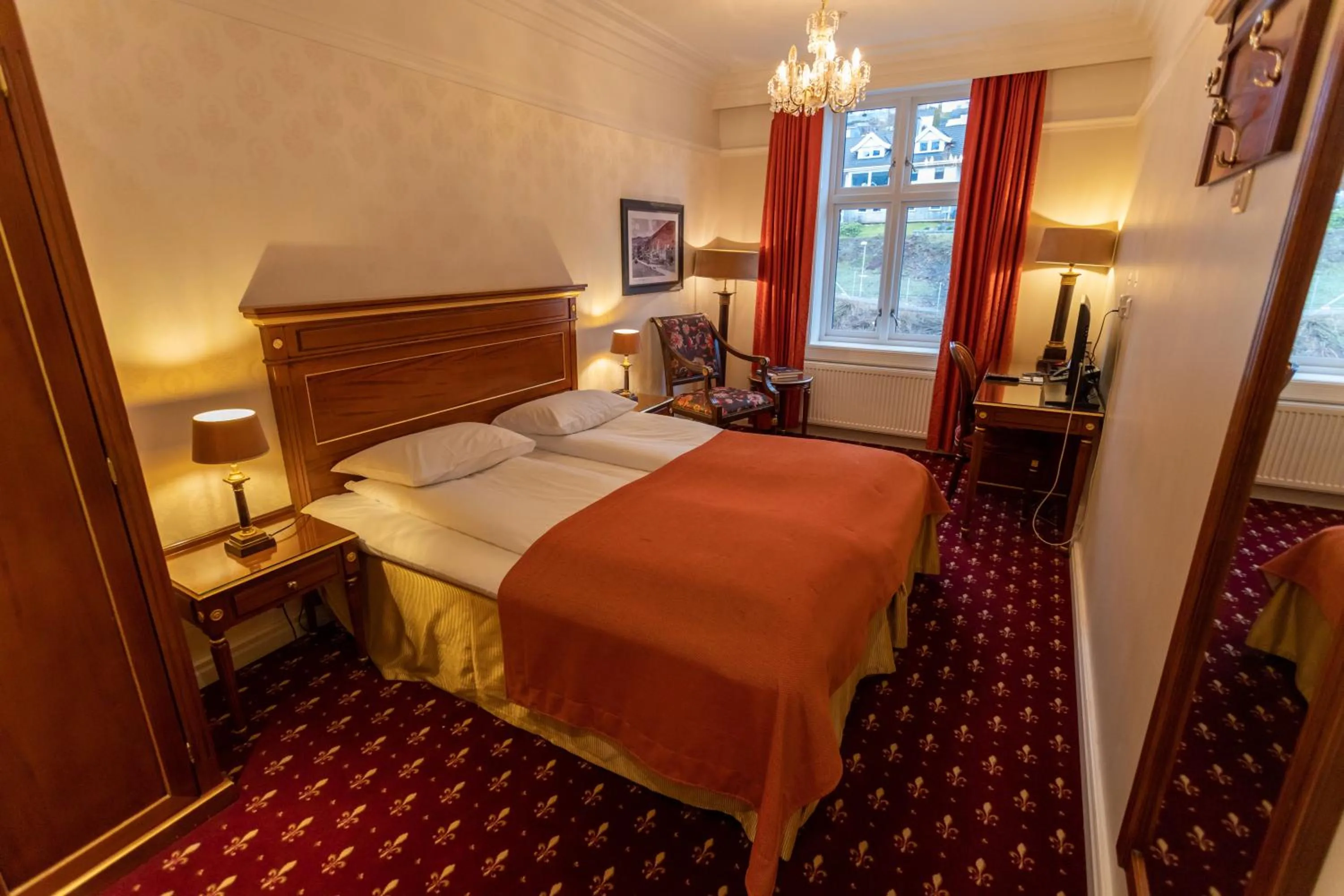 Bedroom, Bed in Fleischer's Hotel