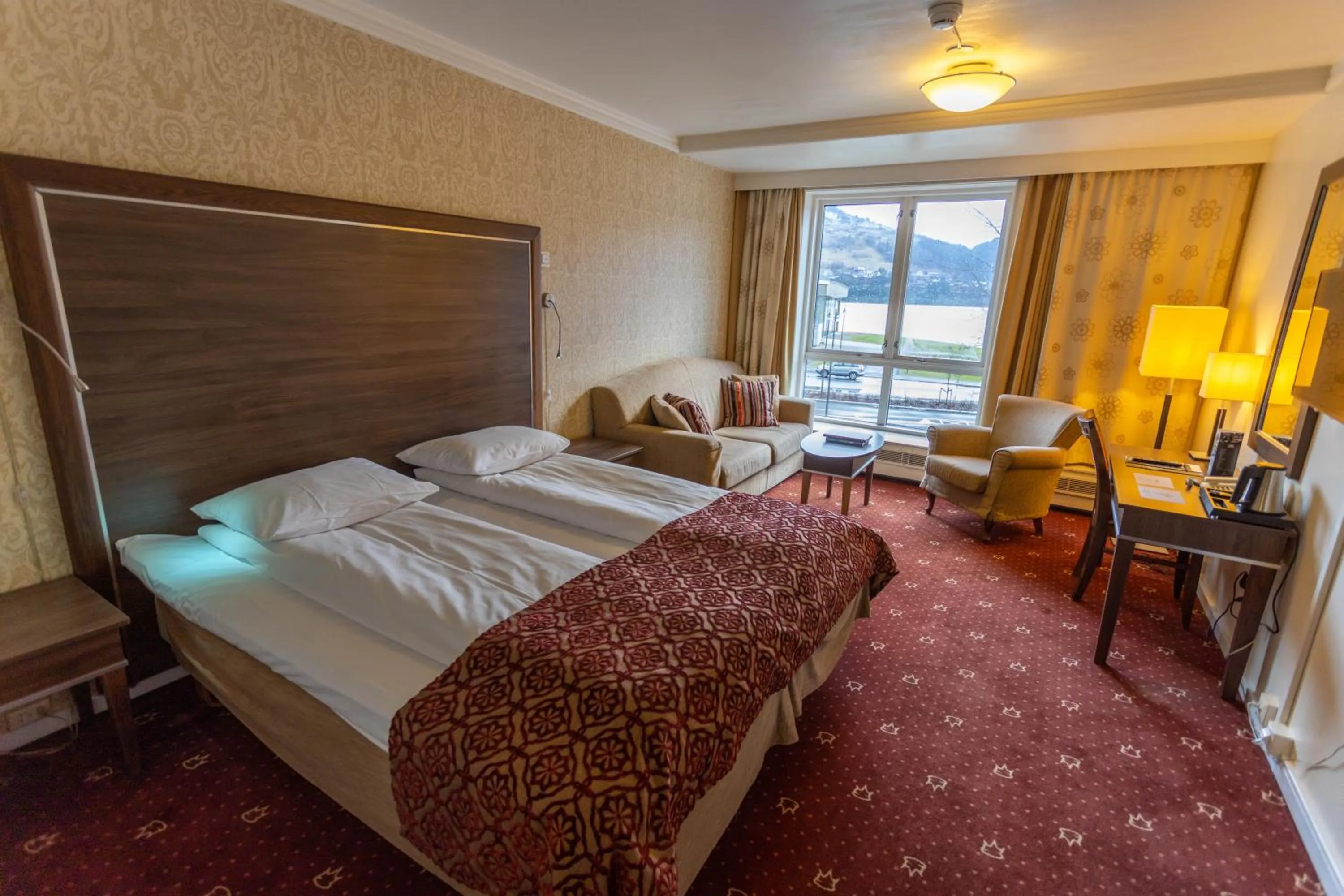 Bed in Fleischer's Hotel