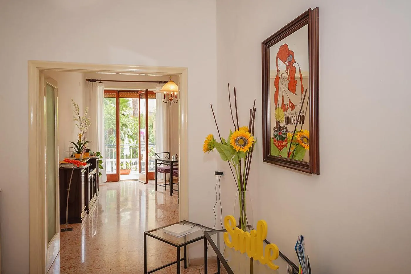 Living room in Casa Rosetta