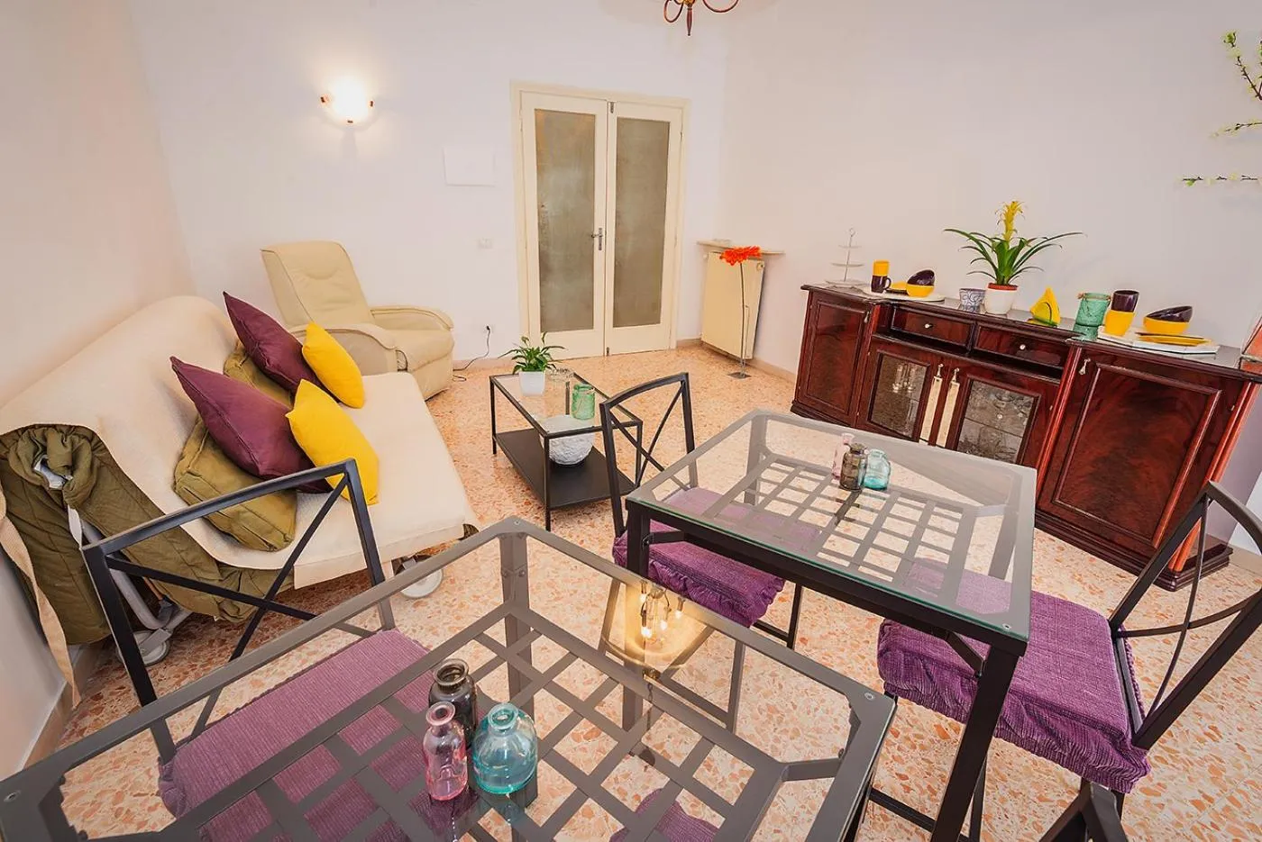 Living room in Casa Rosetta