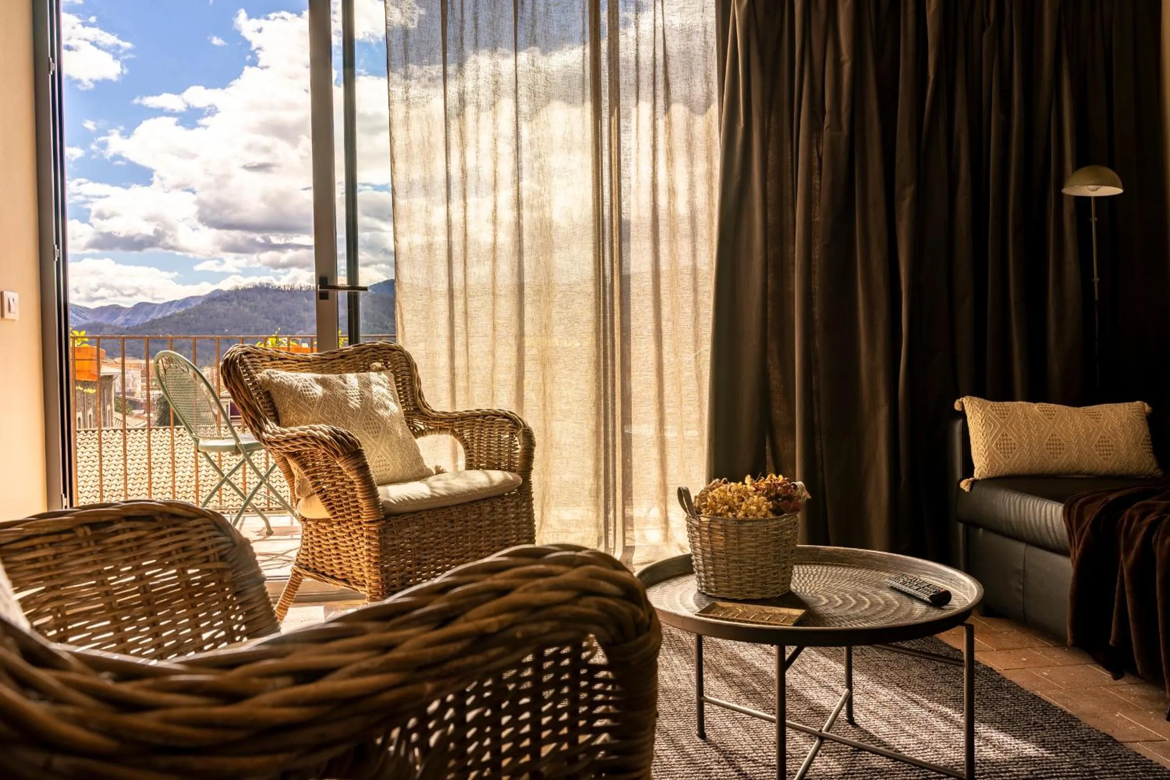 Living room in El Jardinet de Sant Esteve