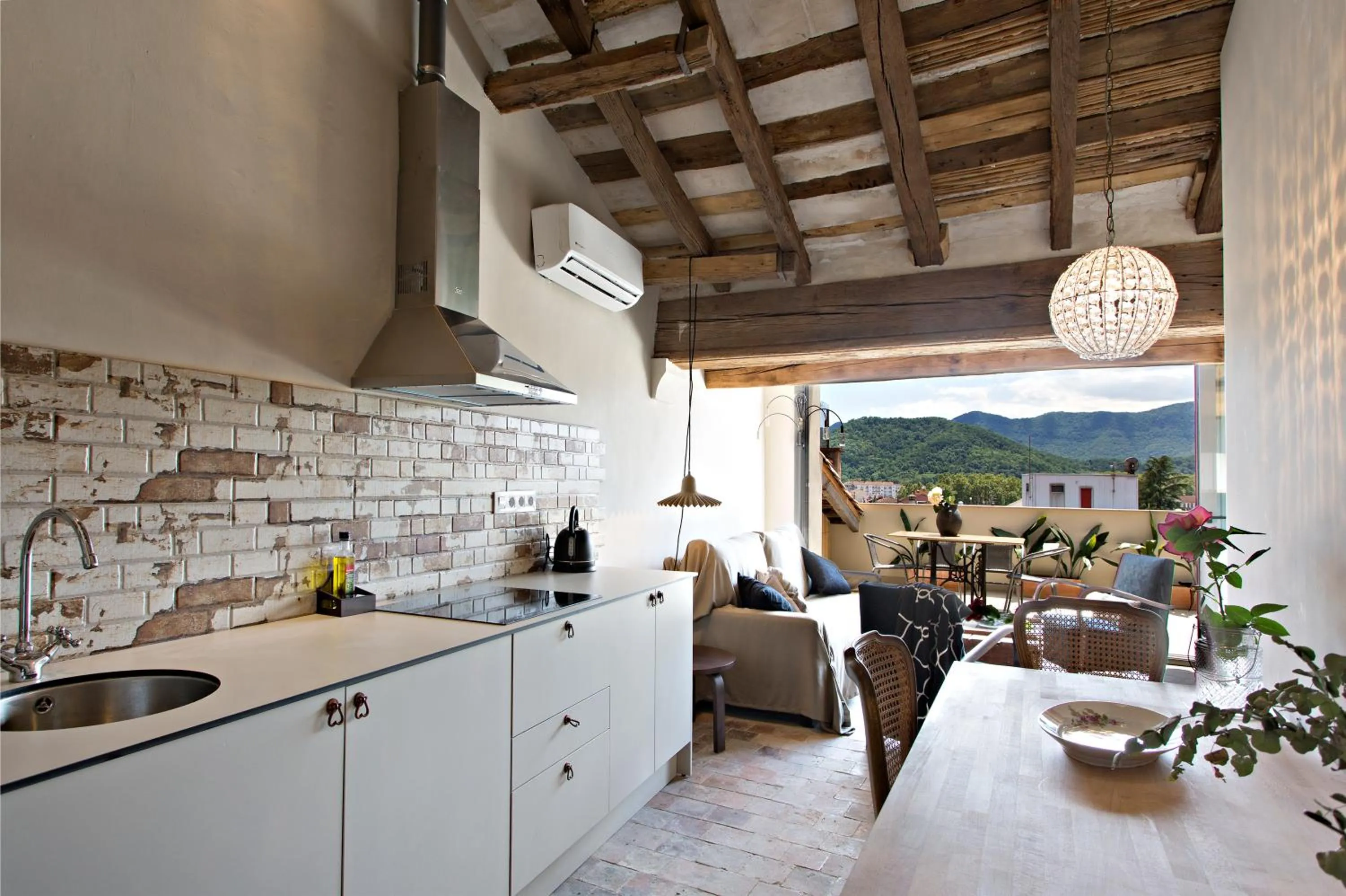 Balcony/Terrace in El Jardinet de Sant Esteve