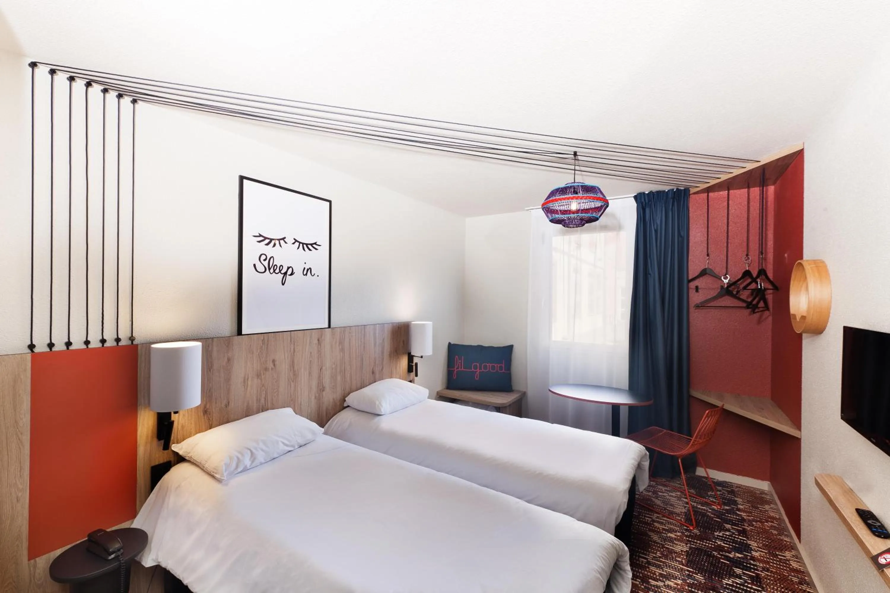 Bed in ibis Styles Toulouse Lavaur