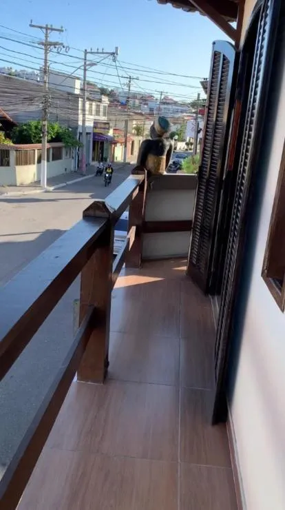 Balcony/Terrace in Melhores Suítes