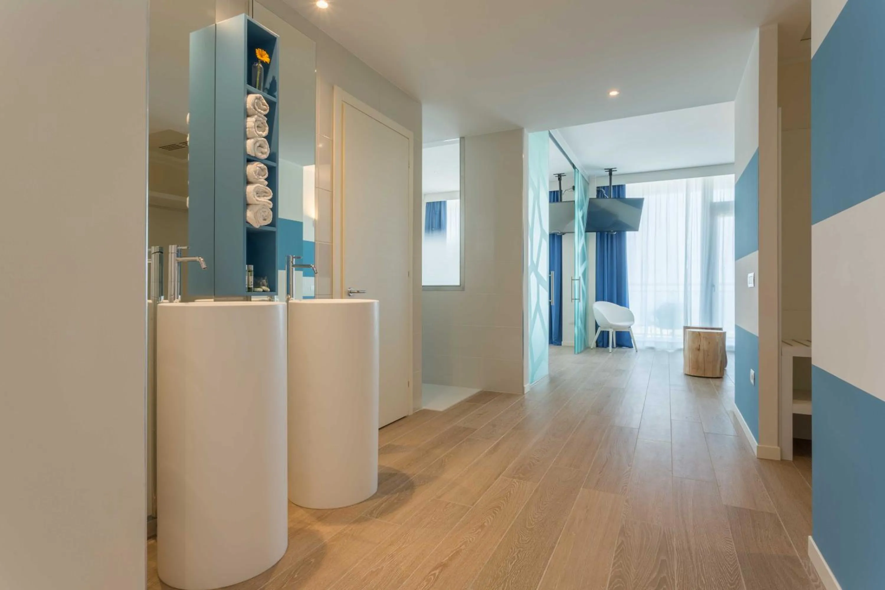 Bathroom in Hotel Mediterraneo