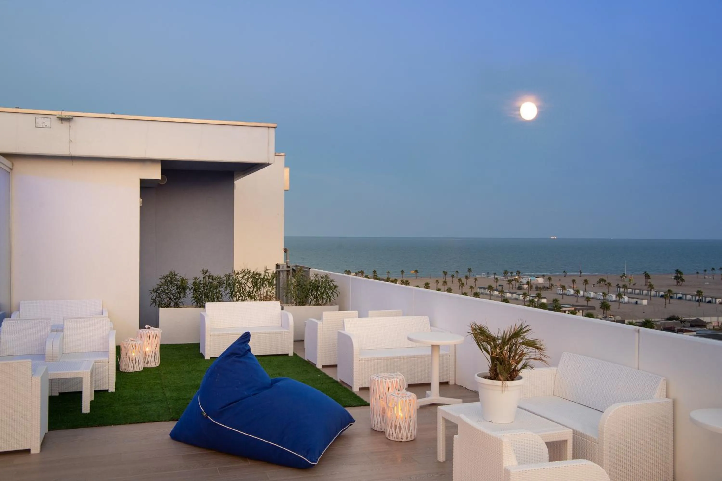 Balcony/Terrace in Hotel Mediterraneo