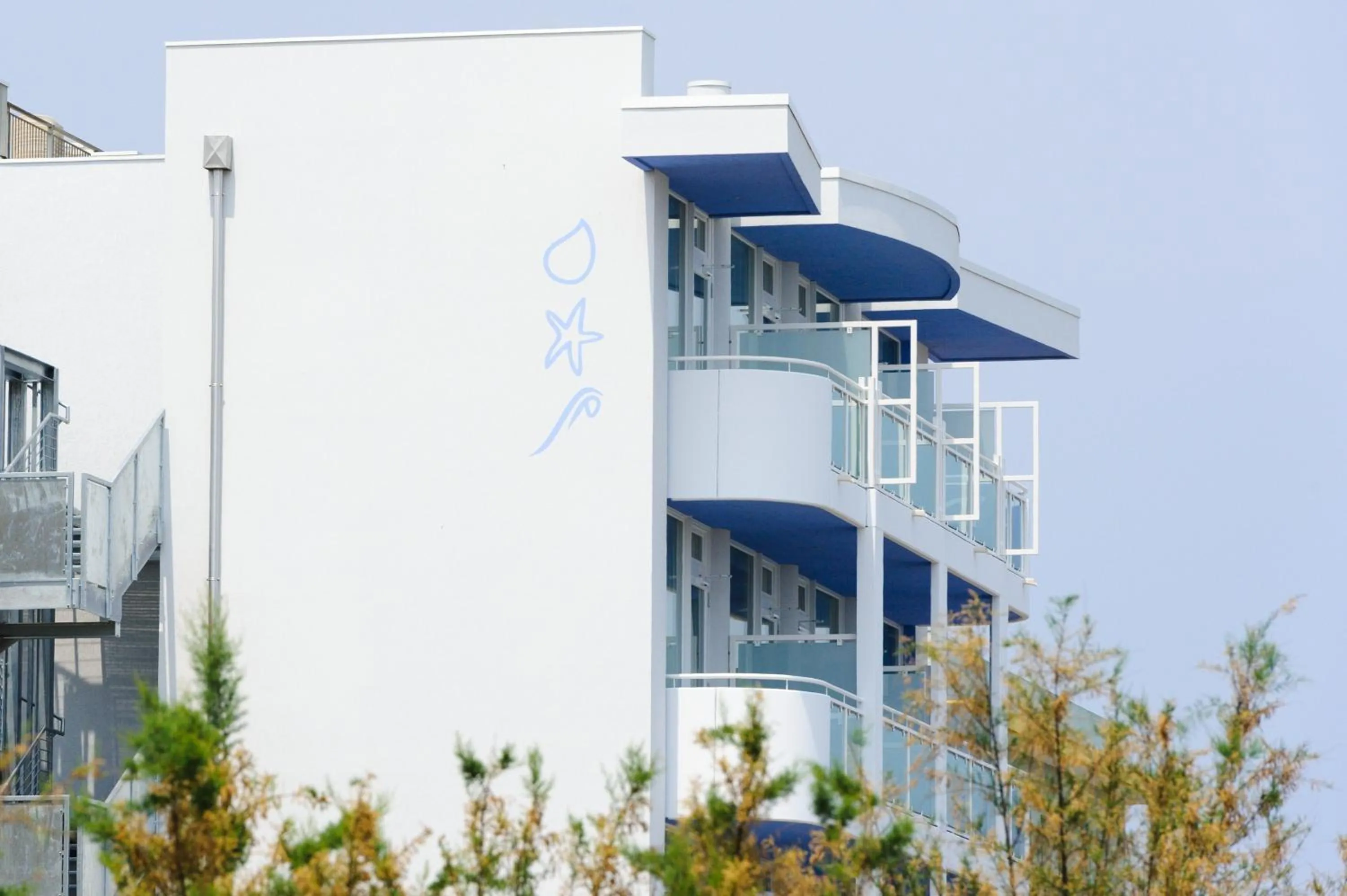 Facade/entrance in Hotel Mediterraneo