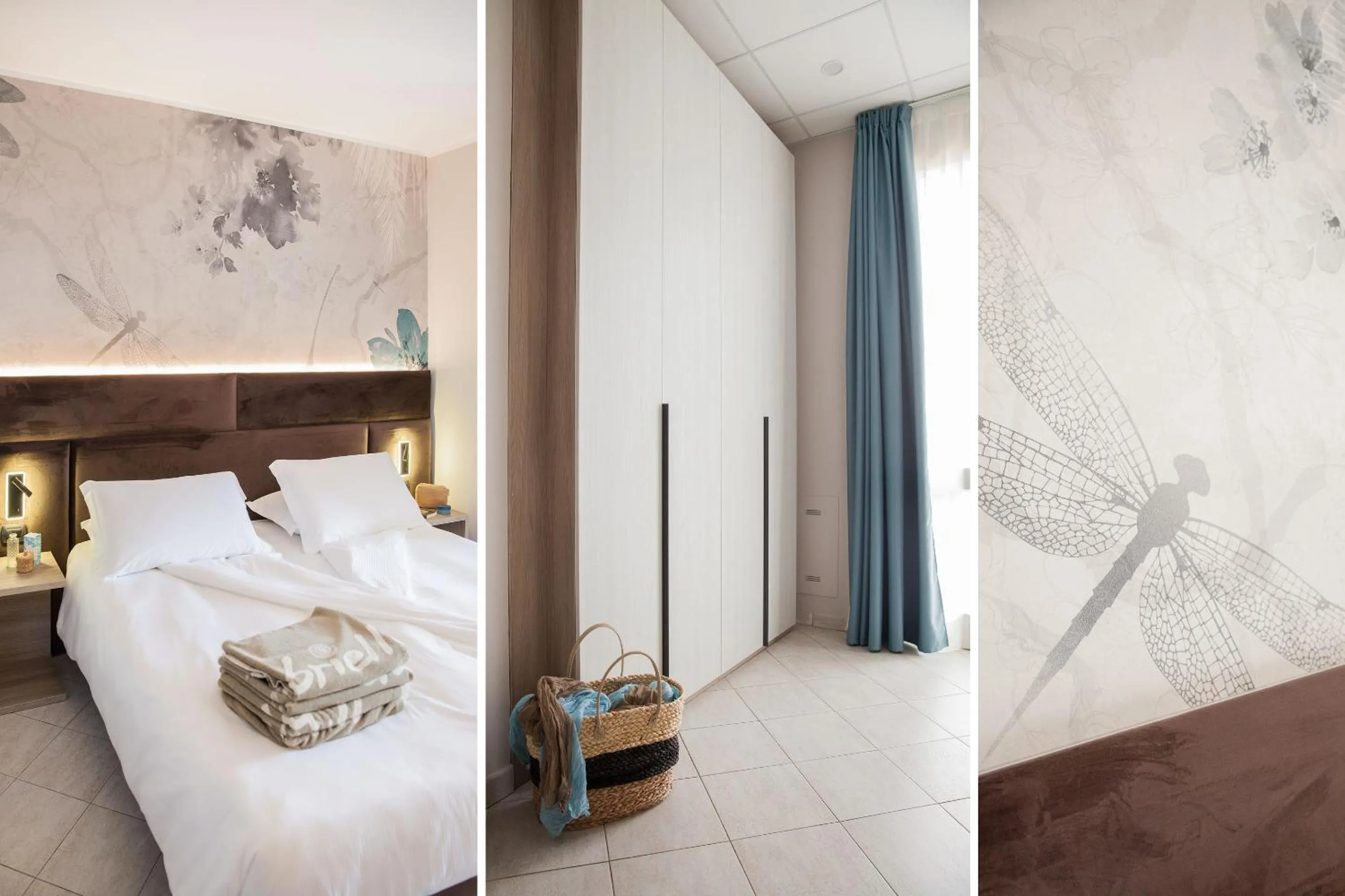 Bedroom, Bed in Hotel Gabriella