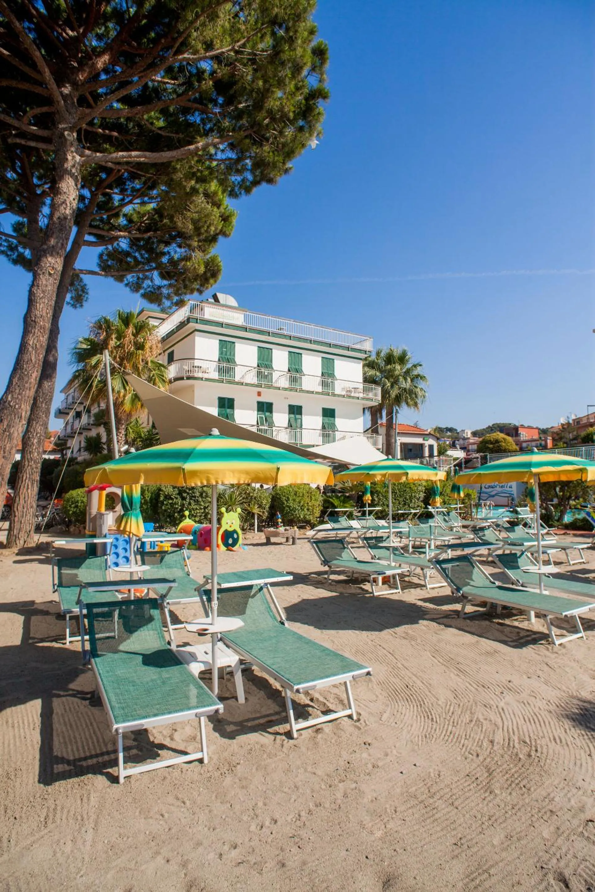 Beach in Hotel Gabriella