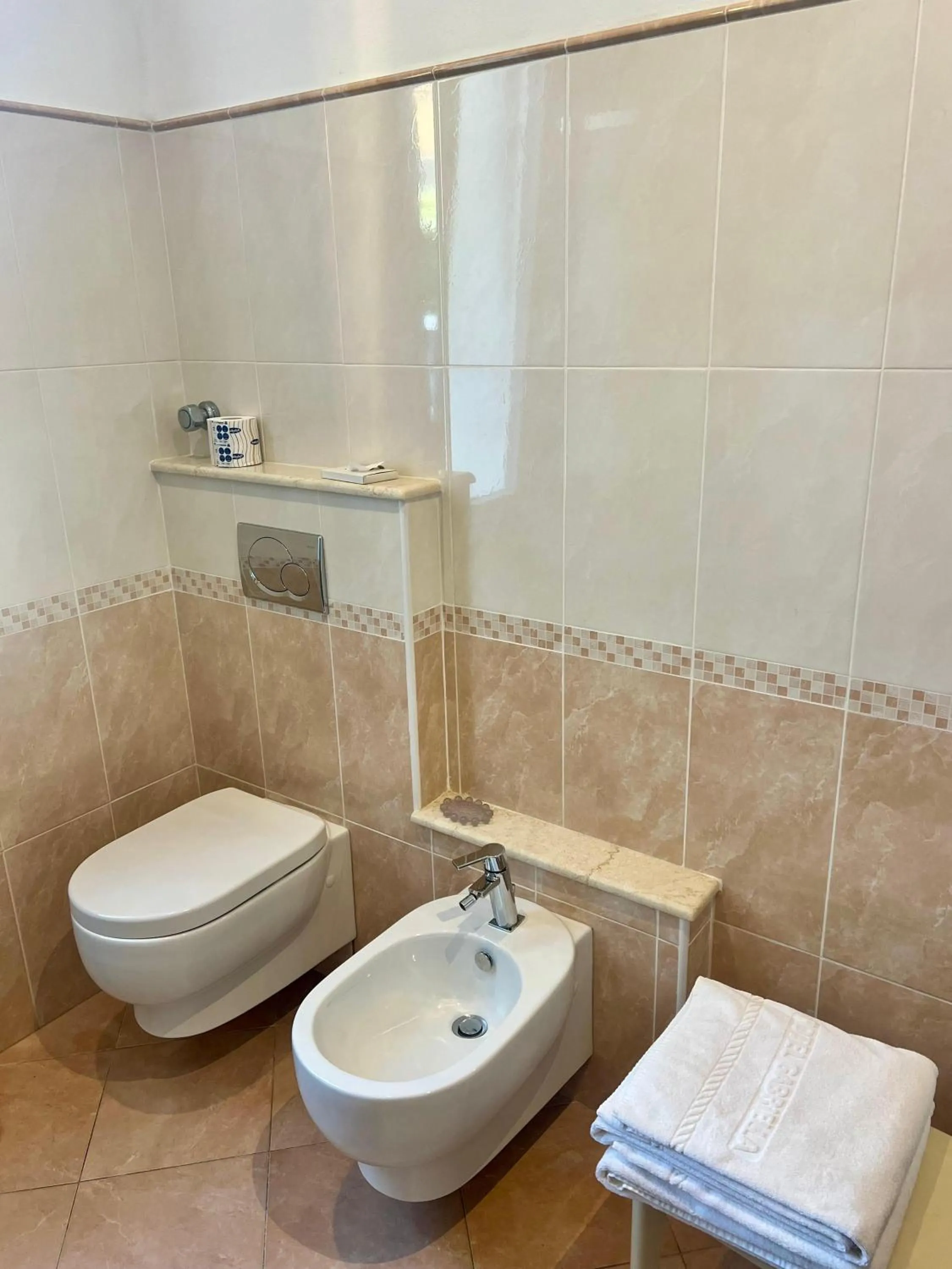 Shower in Hotel Gabriella