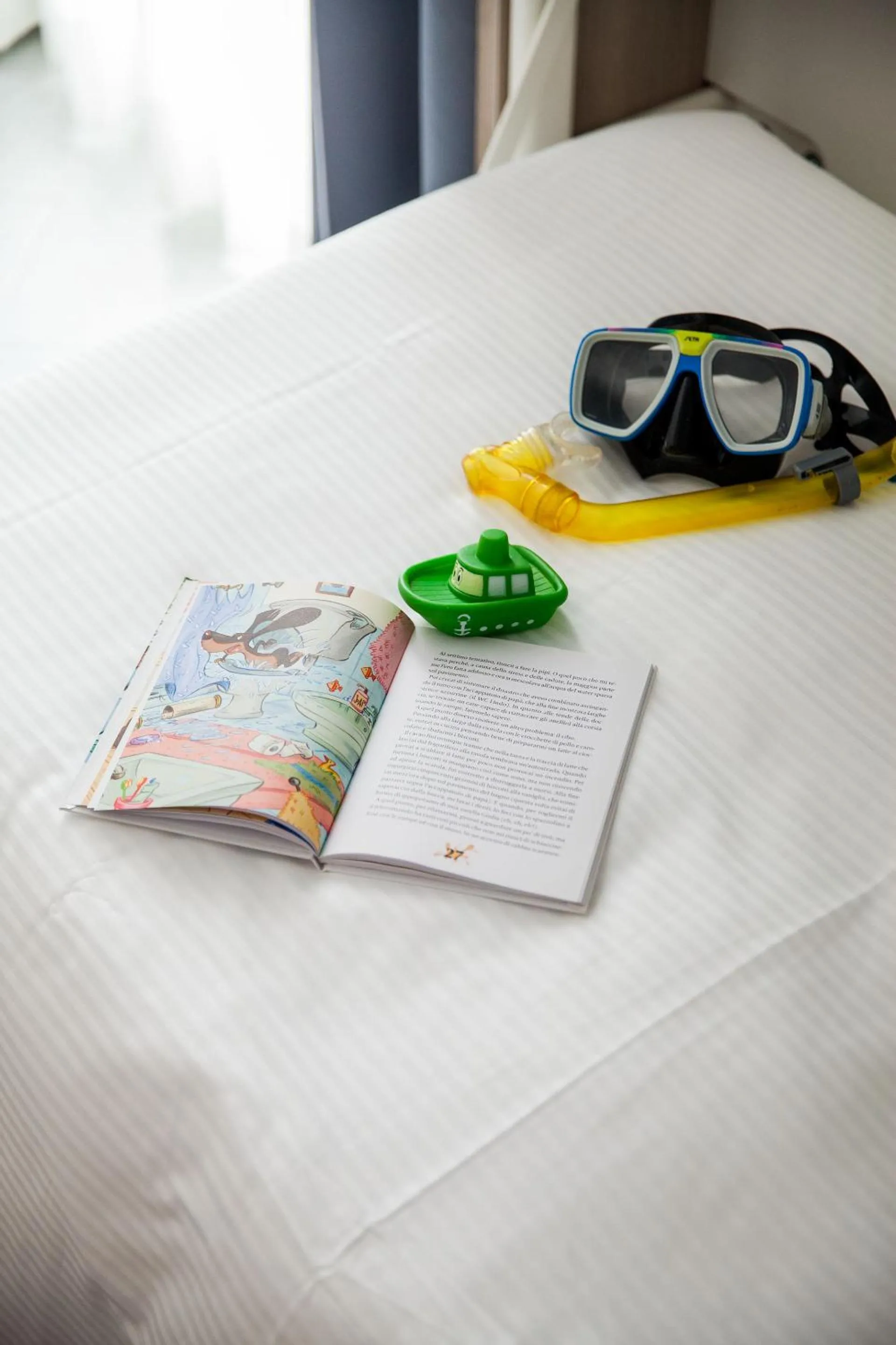 Bed in Hotel Gabriella