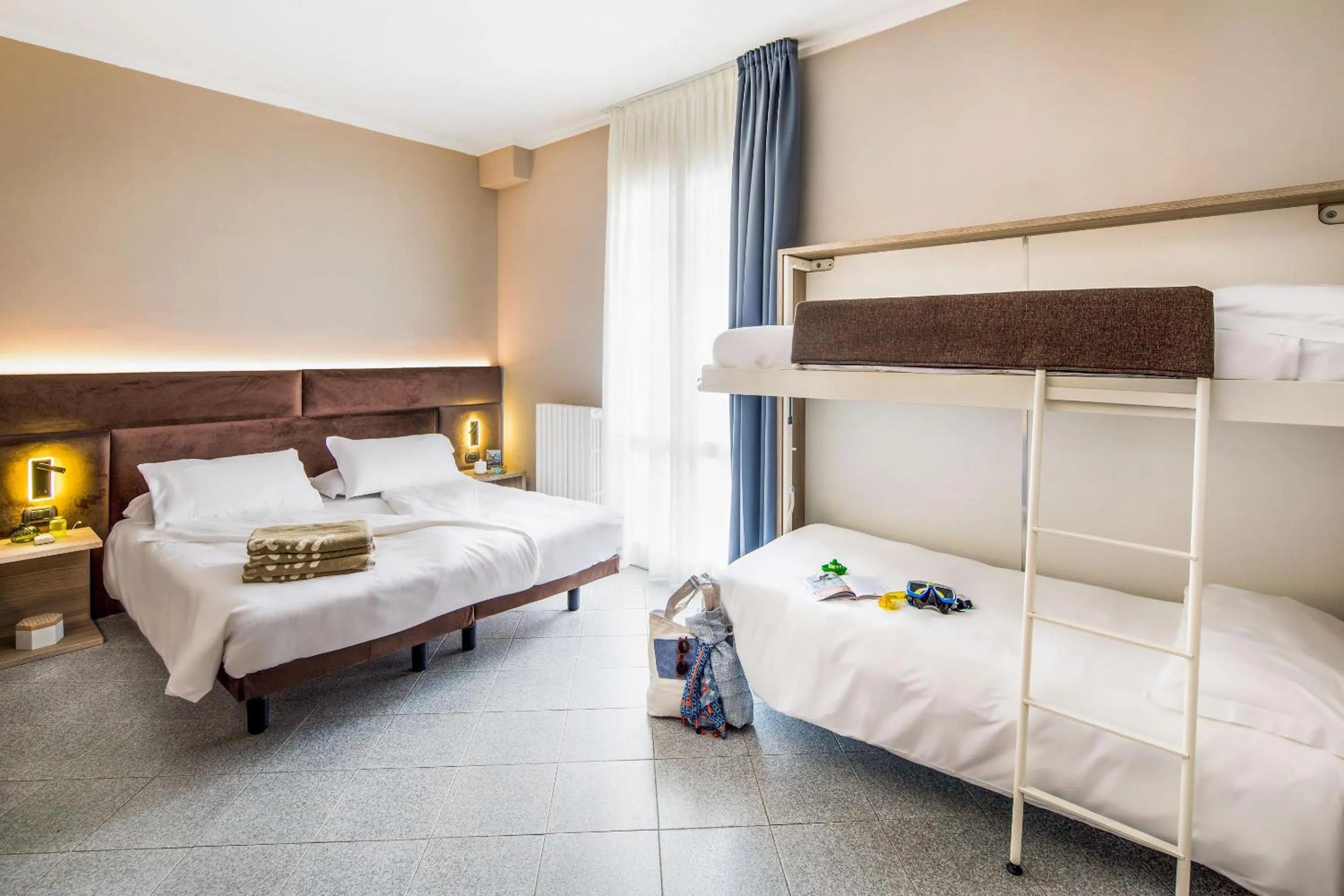 bunk bed, Bed in Hotel Gabriella