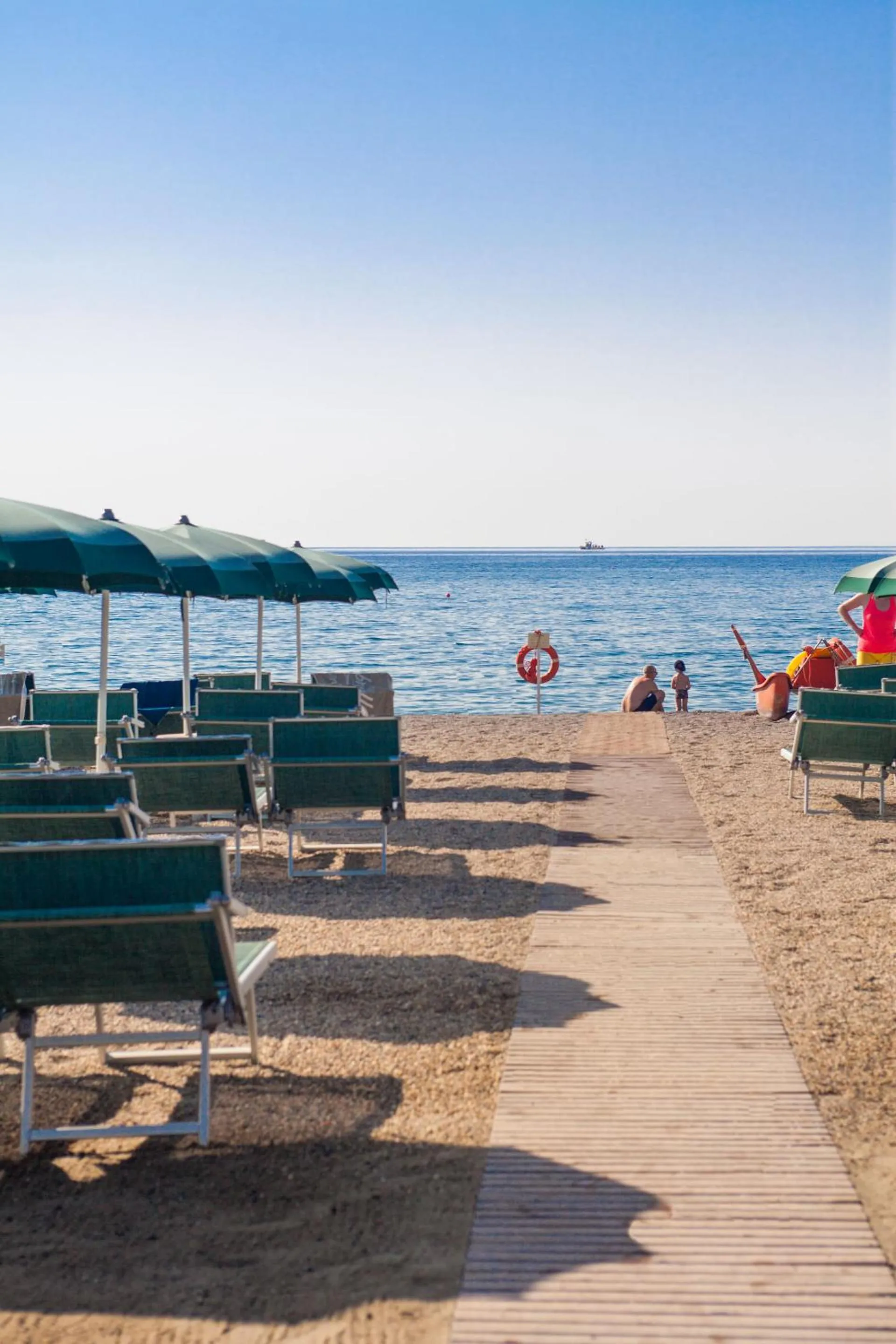 Beach in Hotel Gabriella