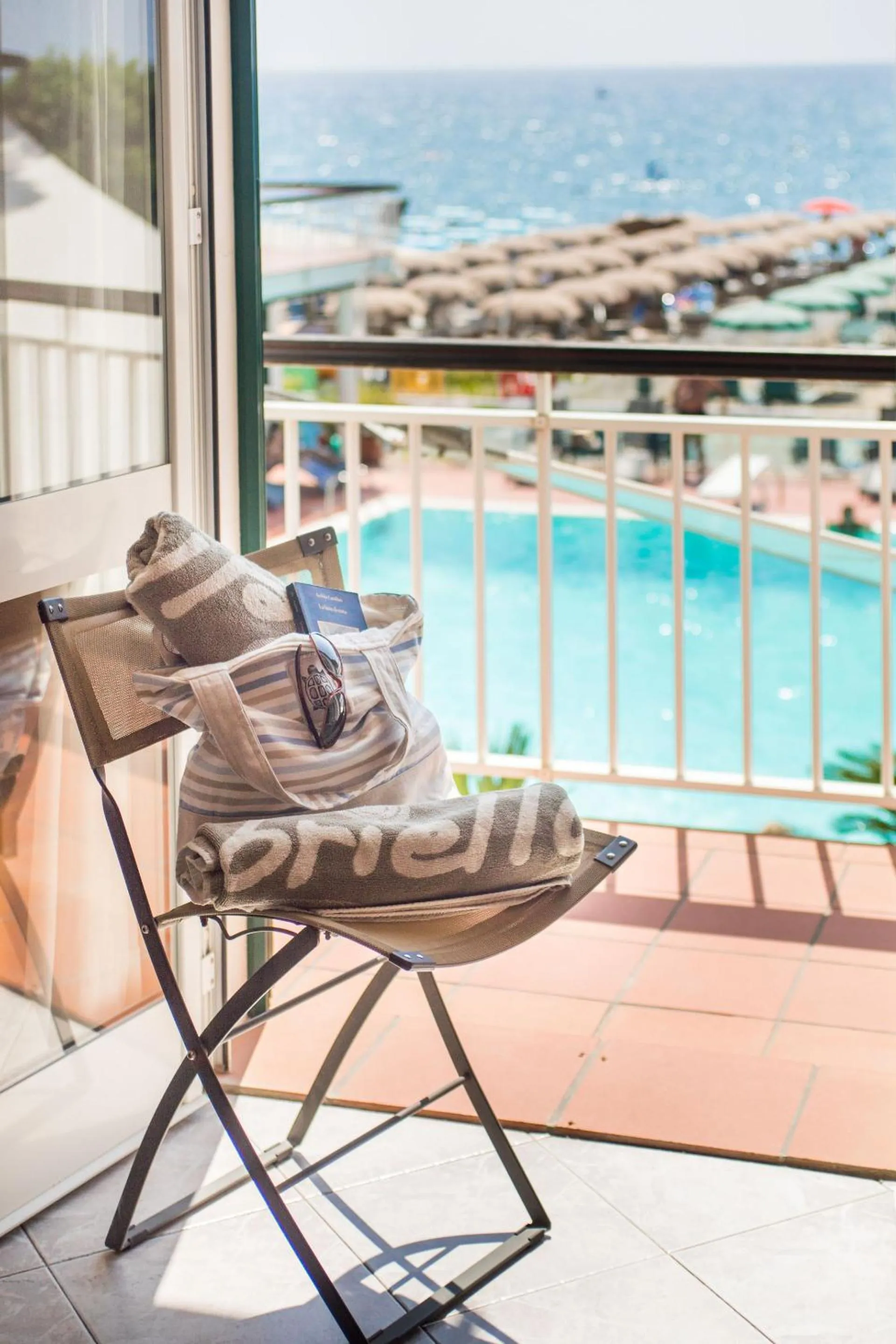 Balcony/Terrace in Hotel Gabriella