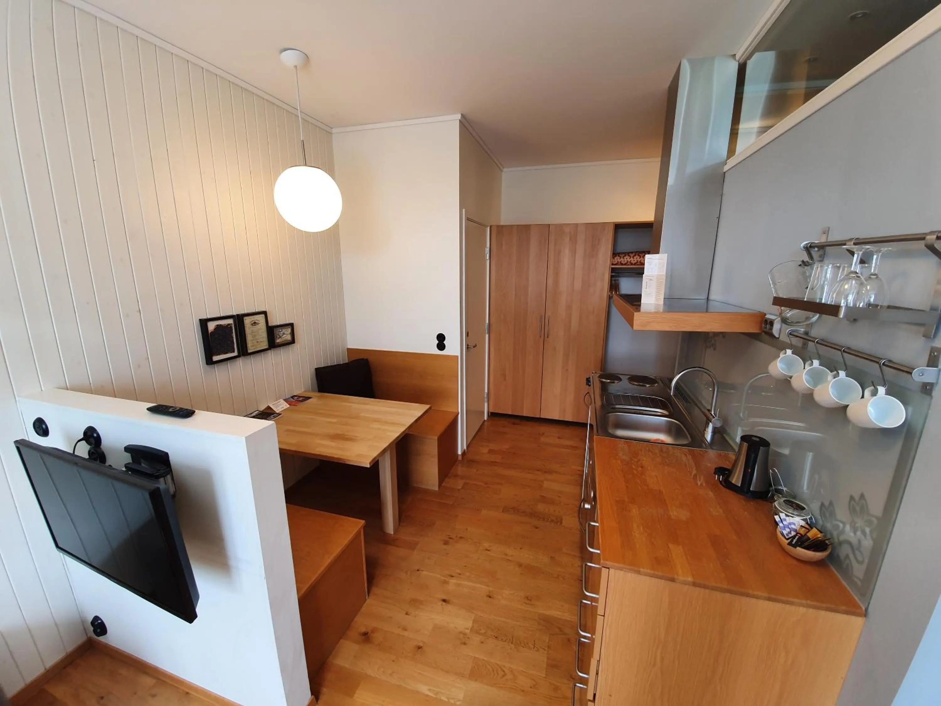 Kitchen or kitchenette in Vertshuset Røros