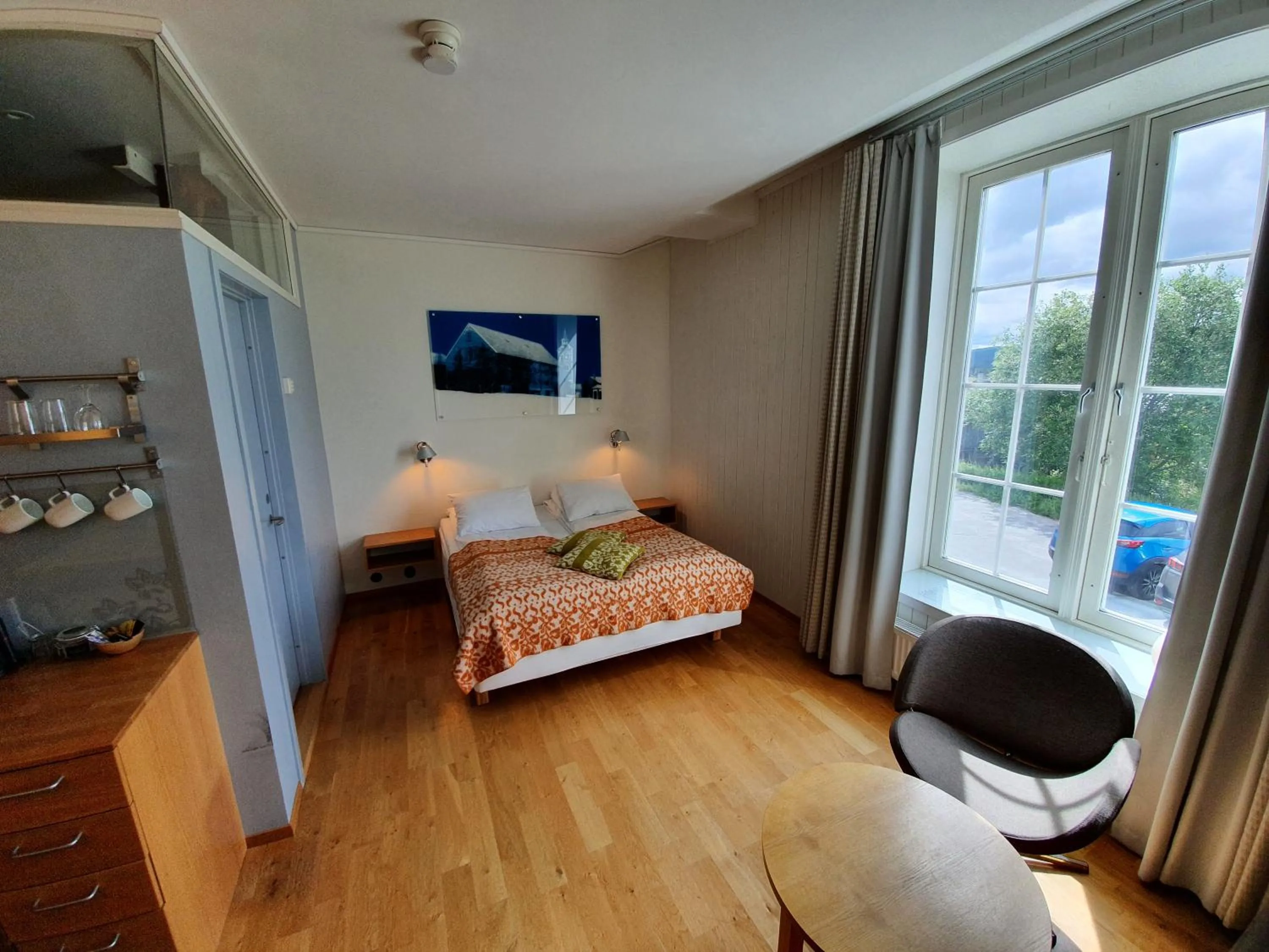 Bedroom, Bed in Vertshuset Røros