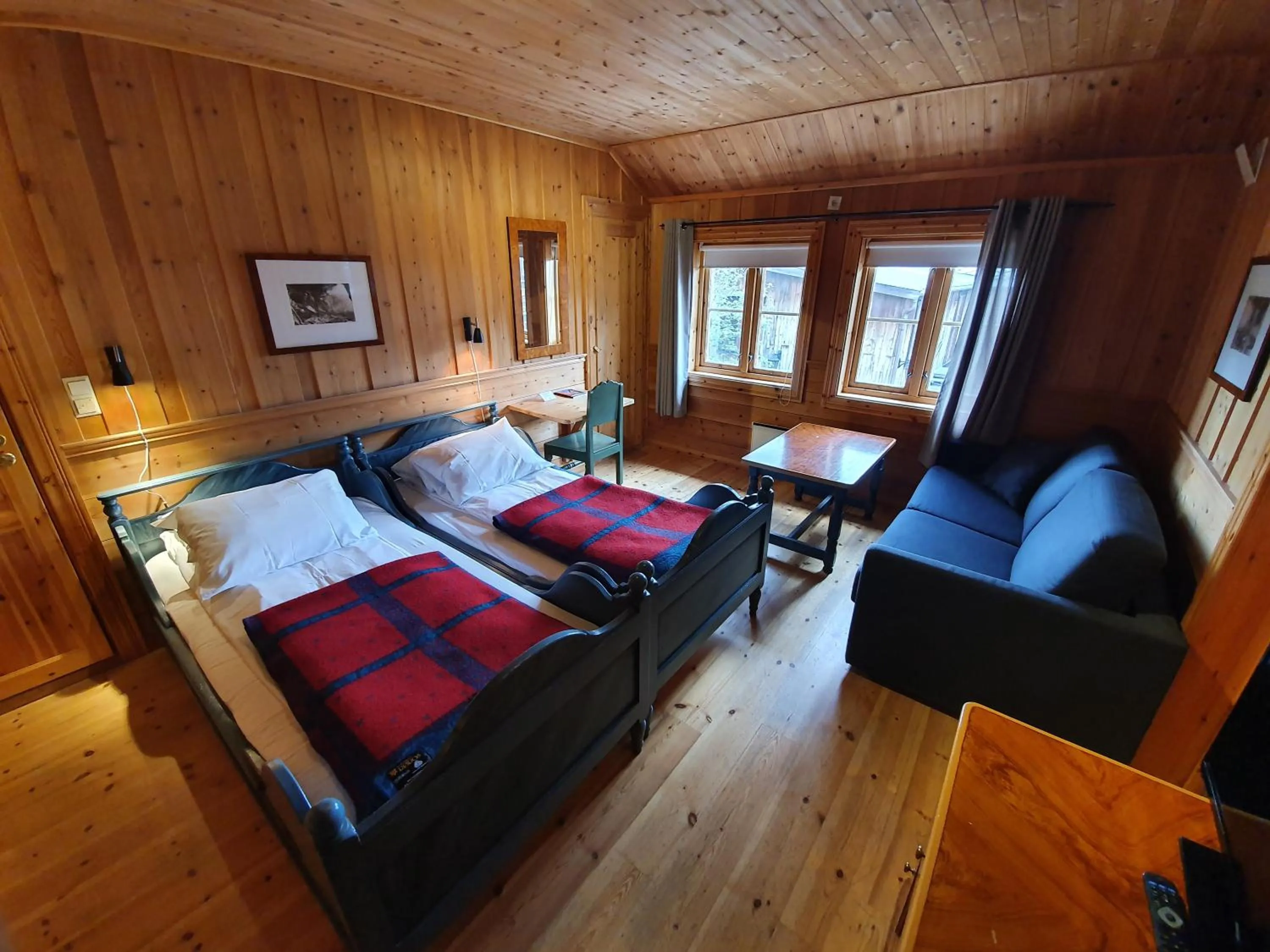 Bedroom, Bed in Vertshuset Røros