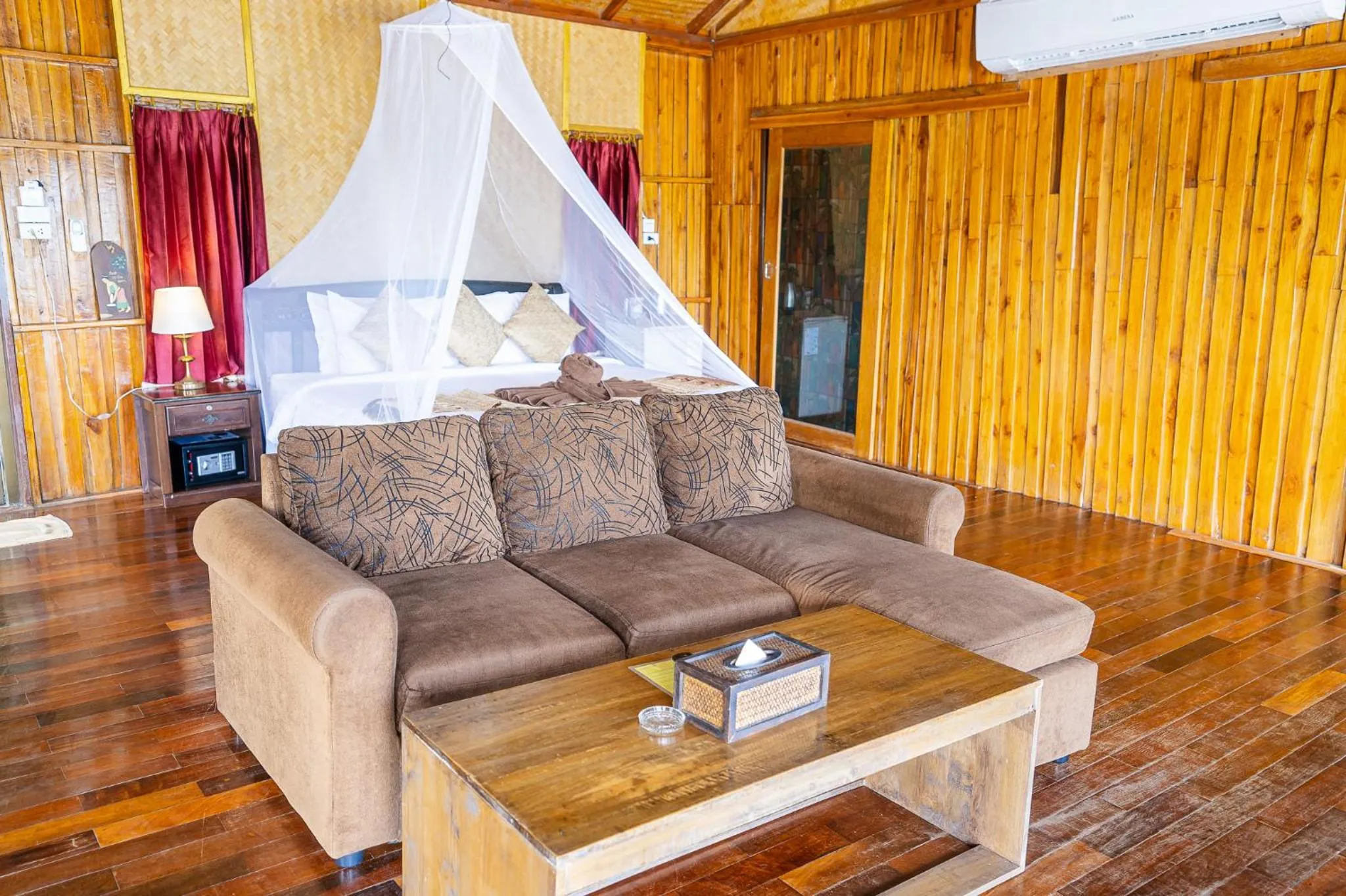 Bedroom in Koh Jum Resort