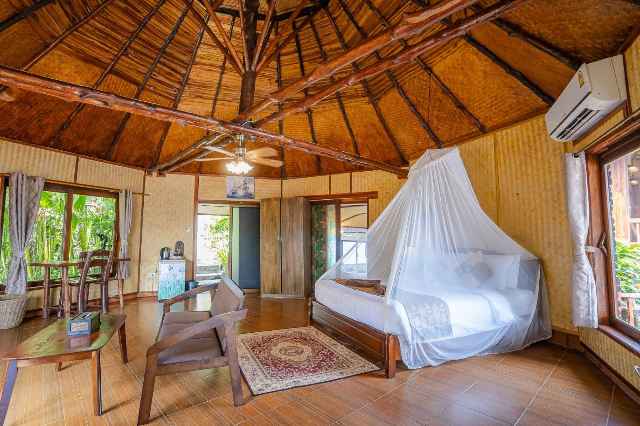 Bedroom in Koh Jum Resort