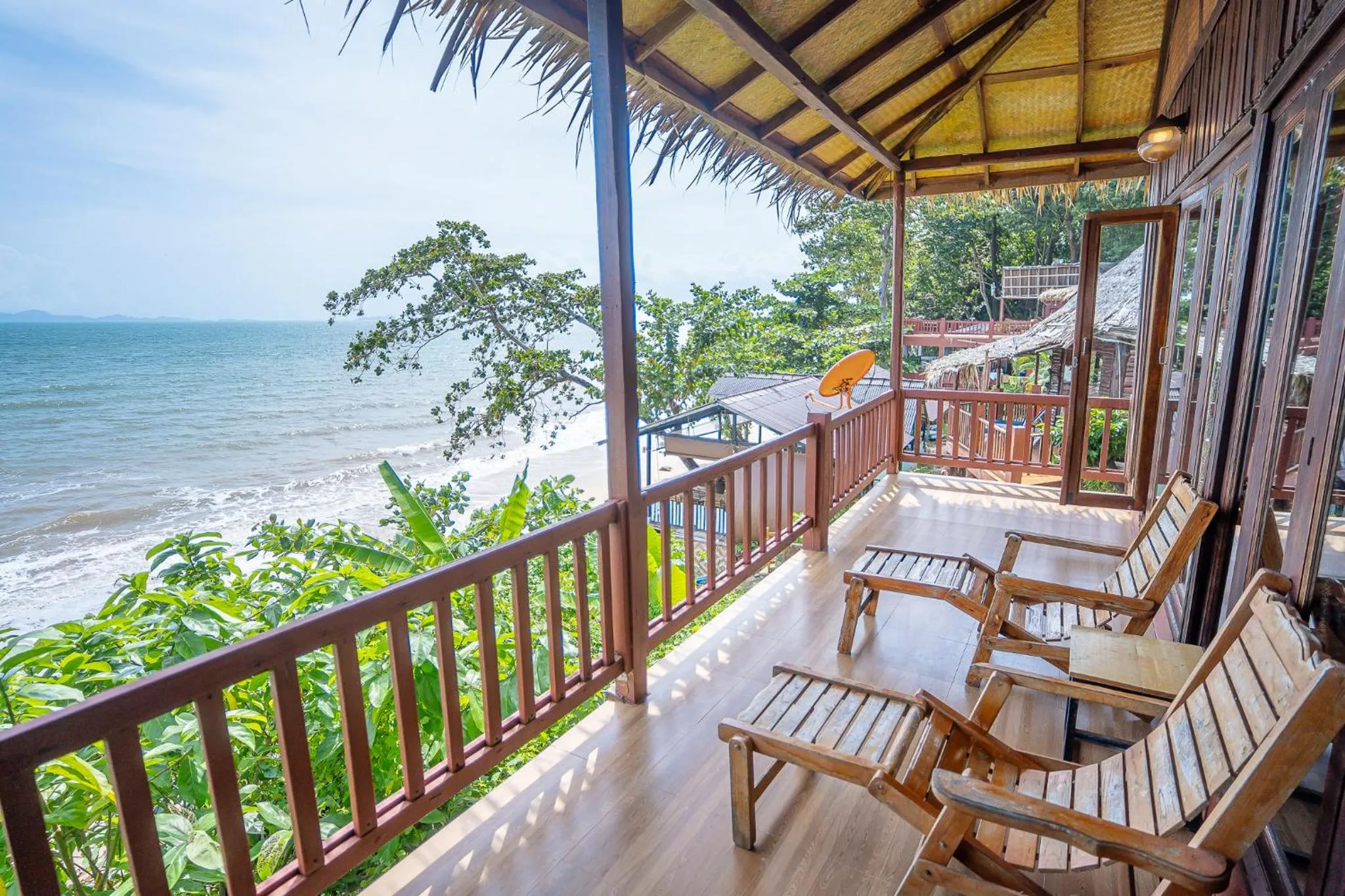 Balcony/Terrace in Koh Jum Resort