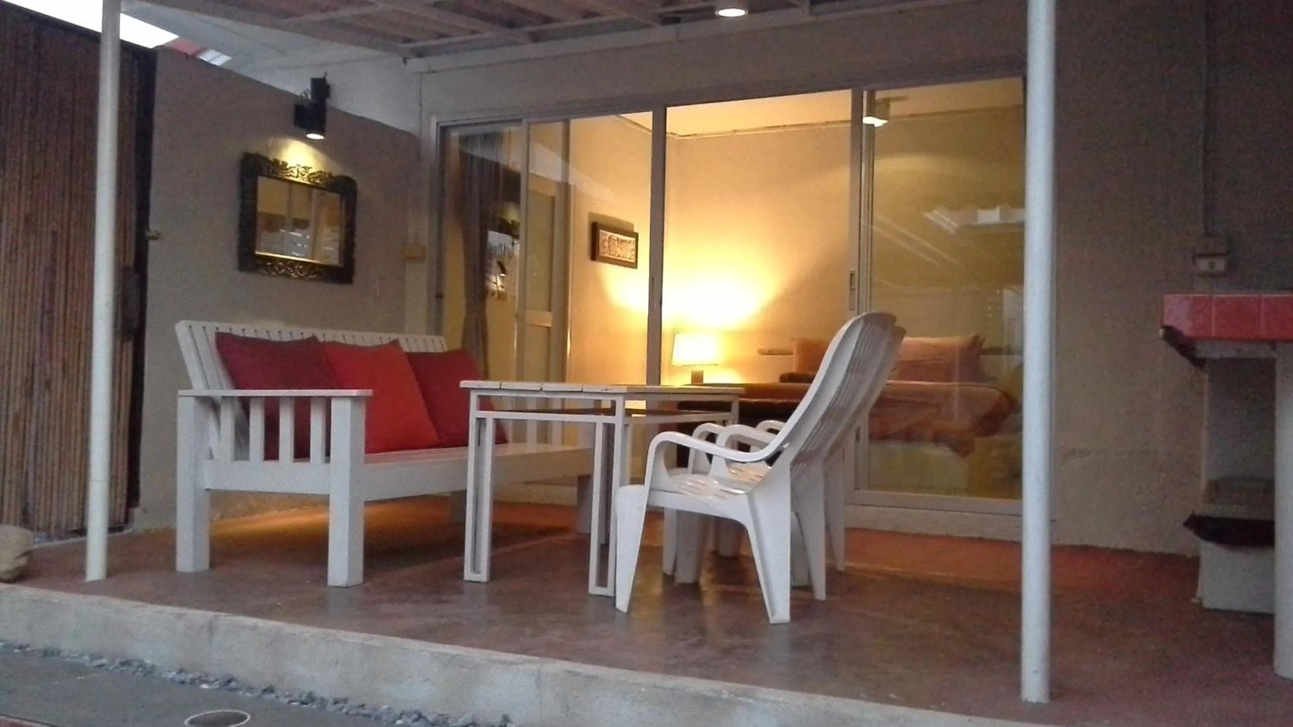 Living room in Chasorn Riverside Resort