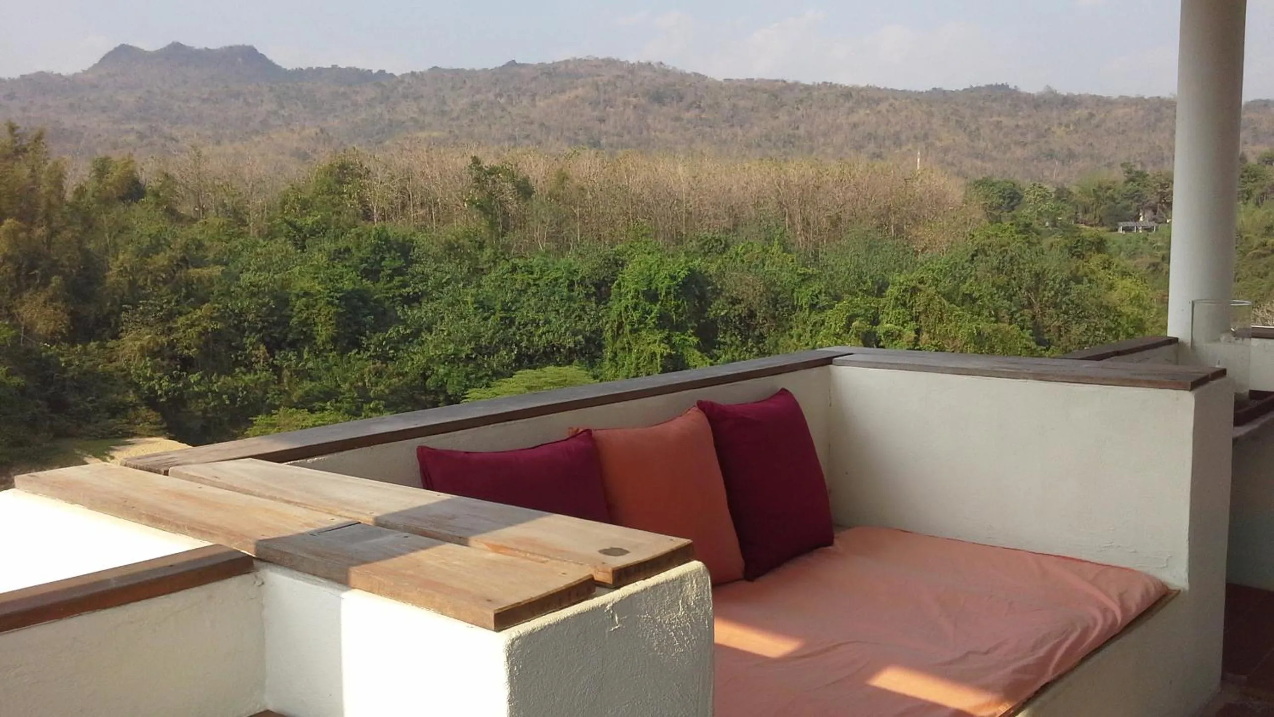 Mountain view in Chasorn Riverside Resort