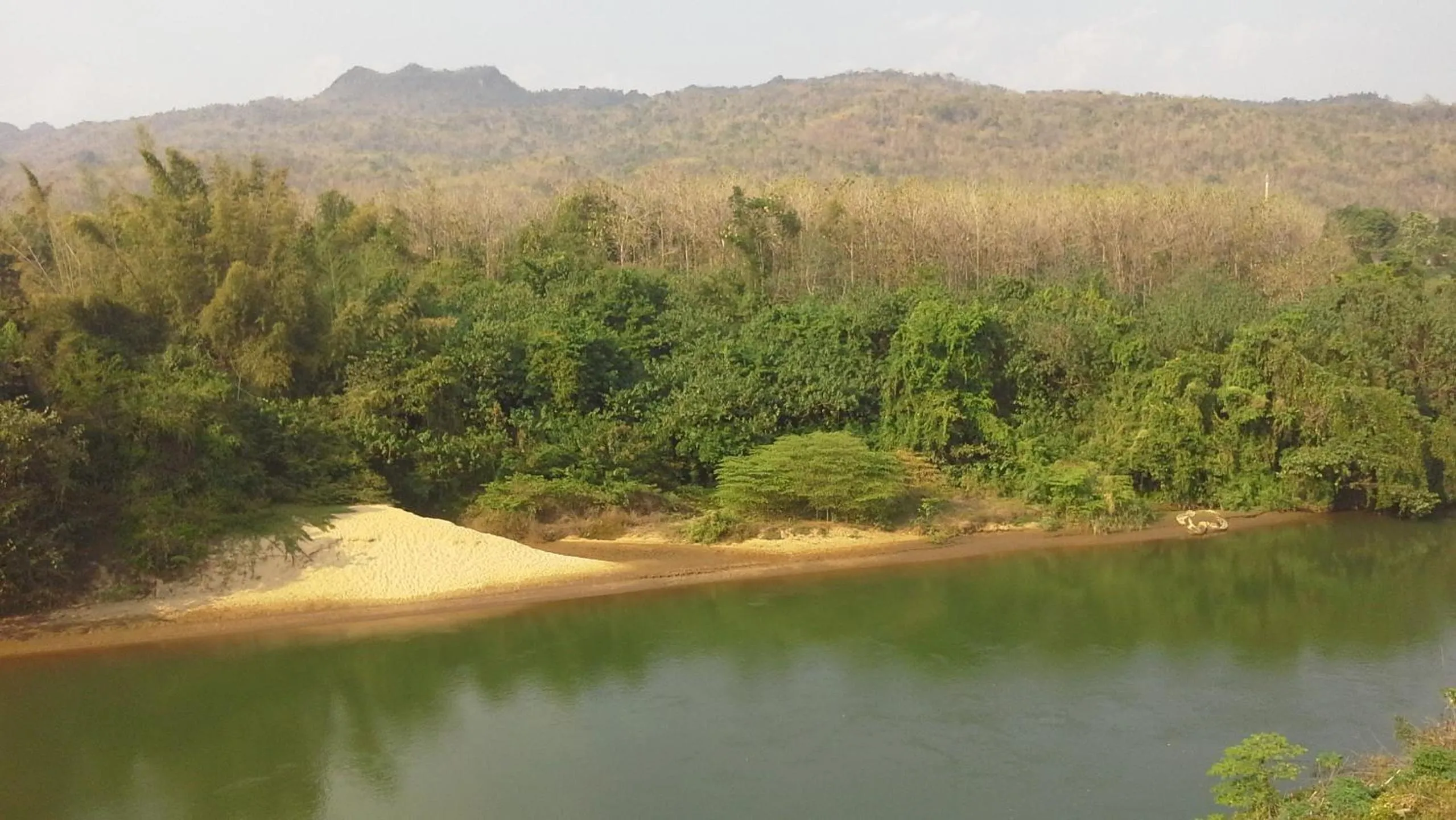 Mountain view in Chasorn Riverside Resort