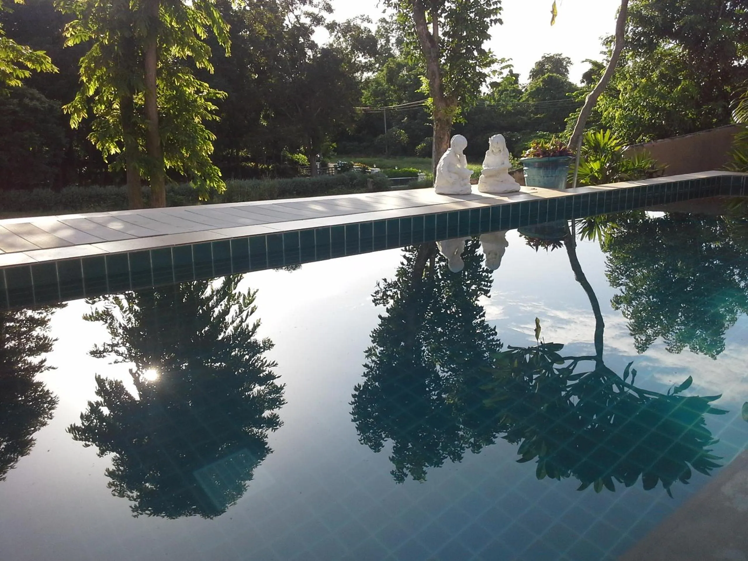 Swimming pool in Chasorn Riverside Resort