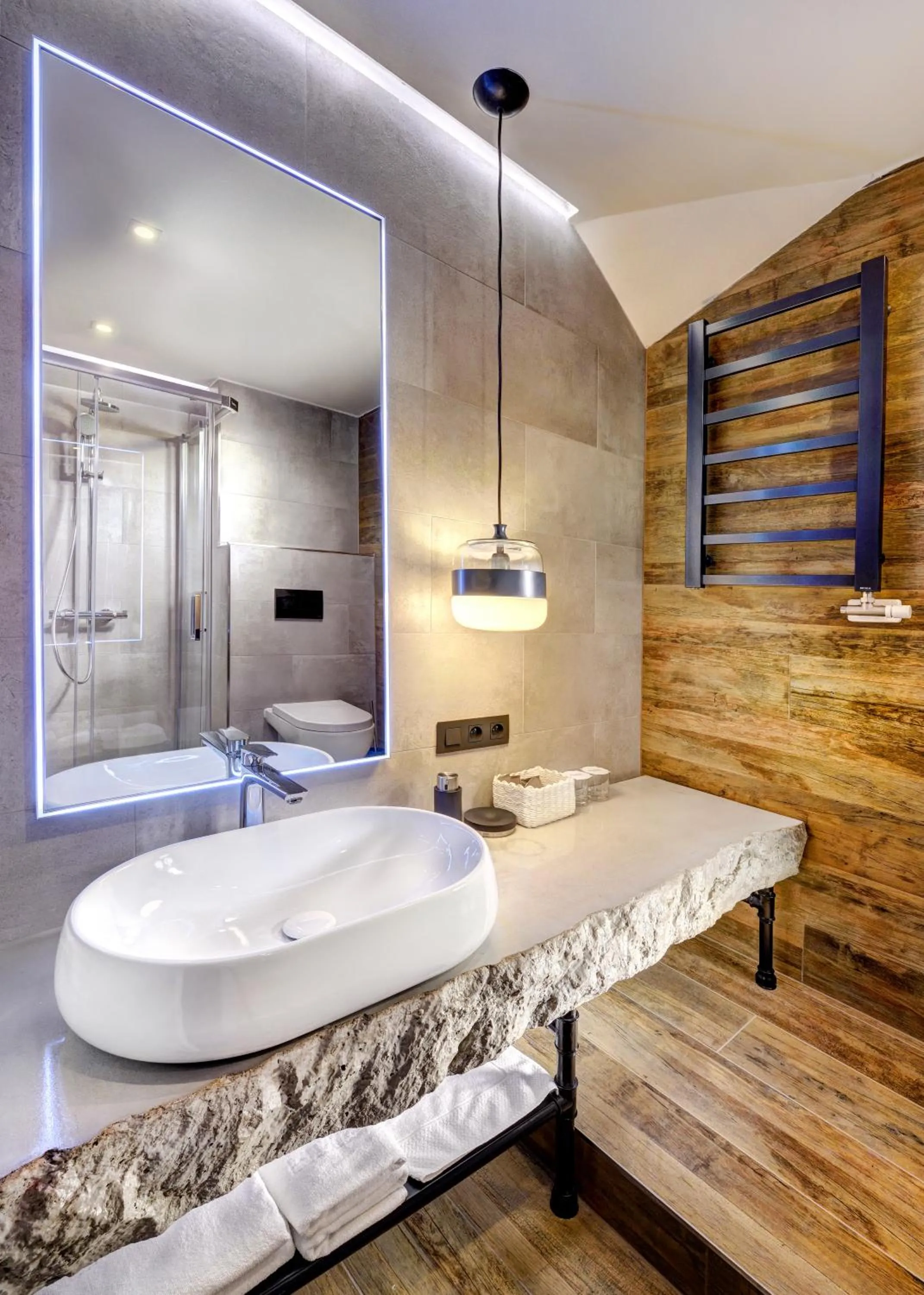 Shower in Hotel Grand Jasná