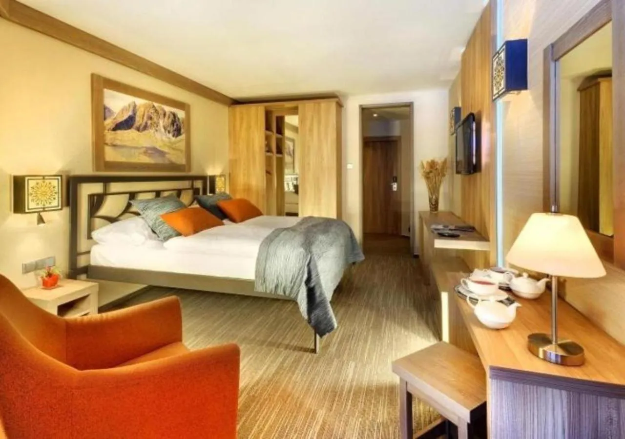 Bed in Hotel Grand Jasná