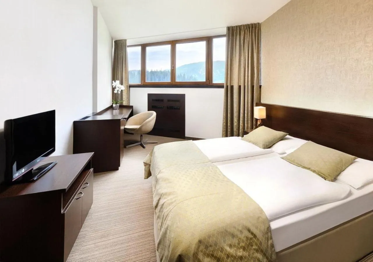 Bed in Hotel Grand Jasná