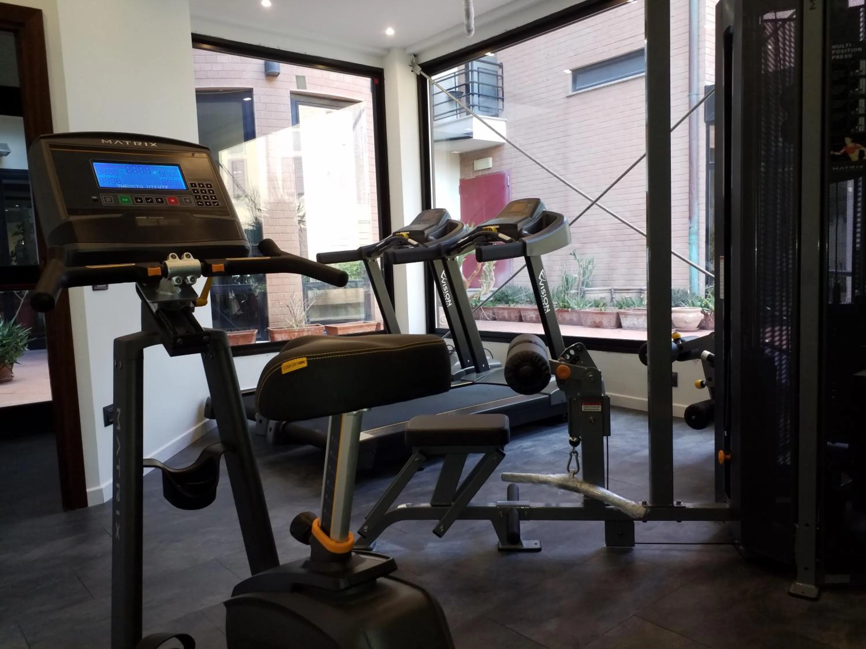 Fitness centre/facilities in Hotel Michelangelo Palace & SPA