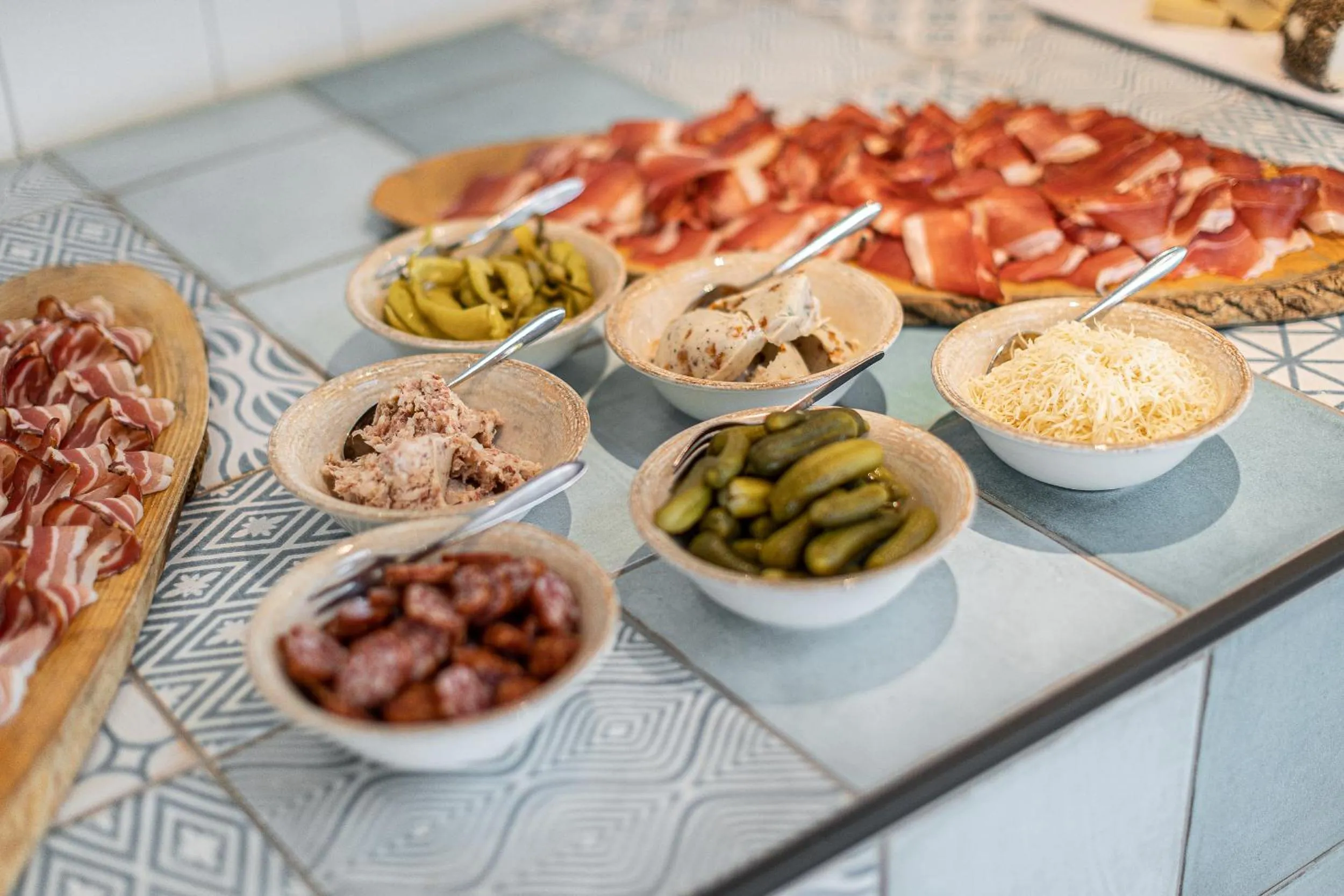 Buffet breakfast in Hotel Parks