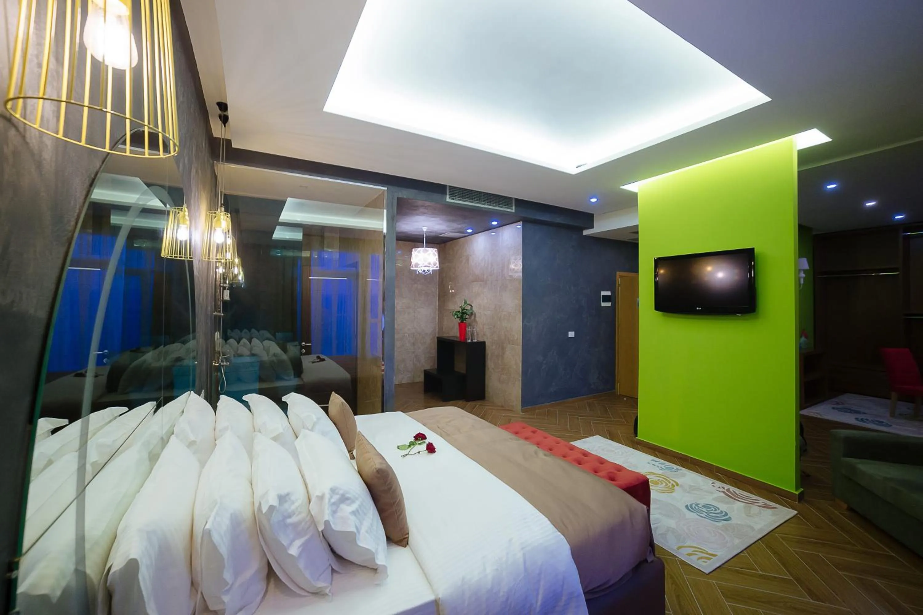 Bed in Horizont Hotel