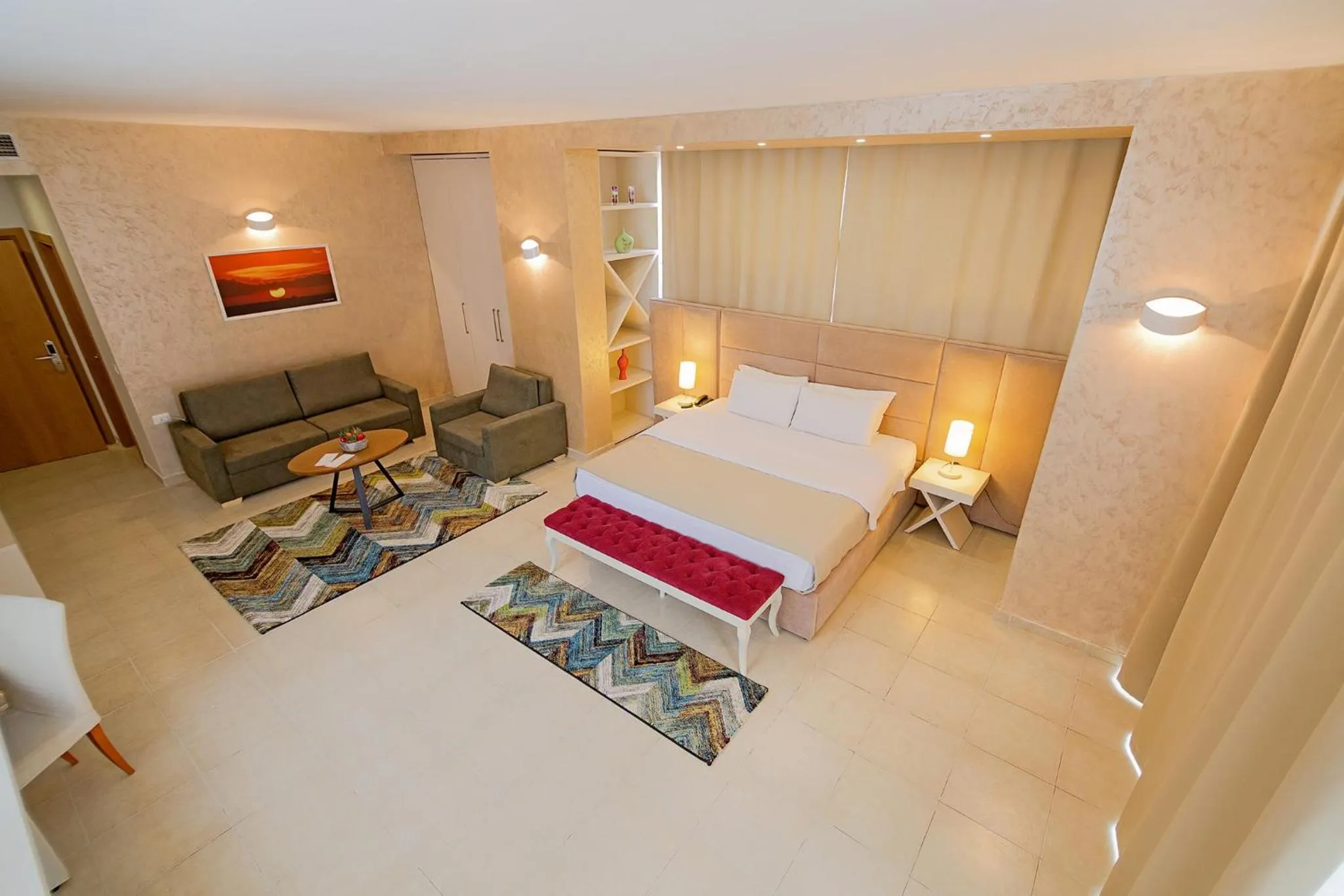 Bed in Horizont Hotel