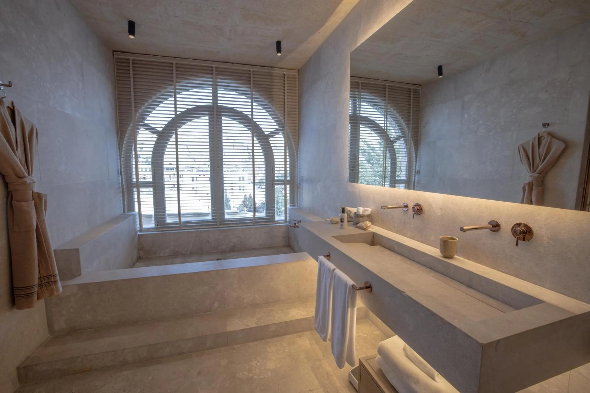 Bathroom in Avantgarde Refined Caves Of Cappadocia