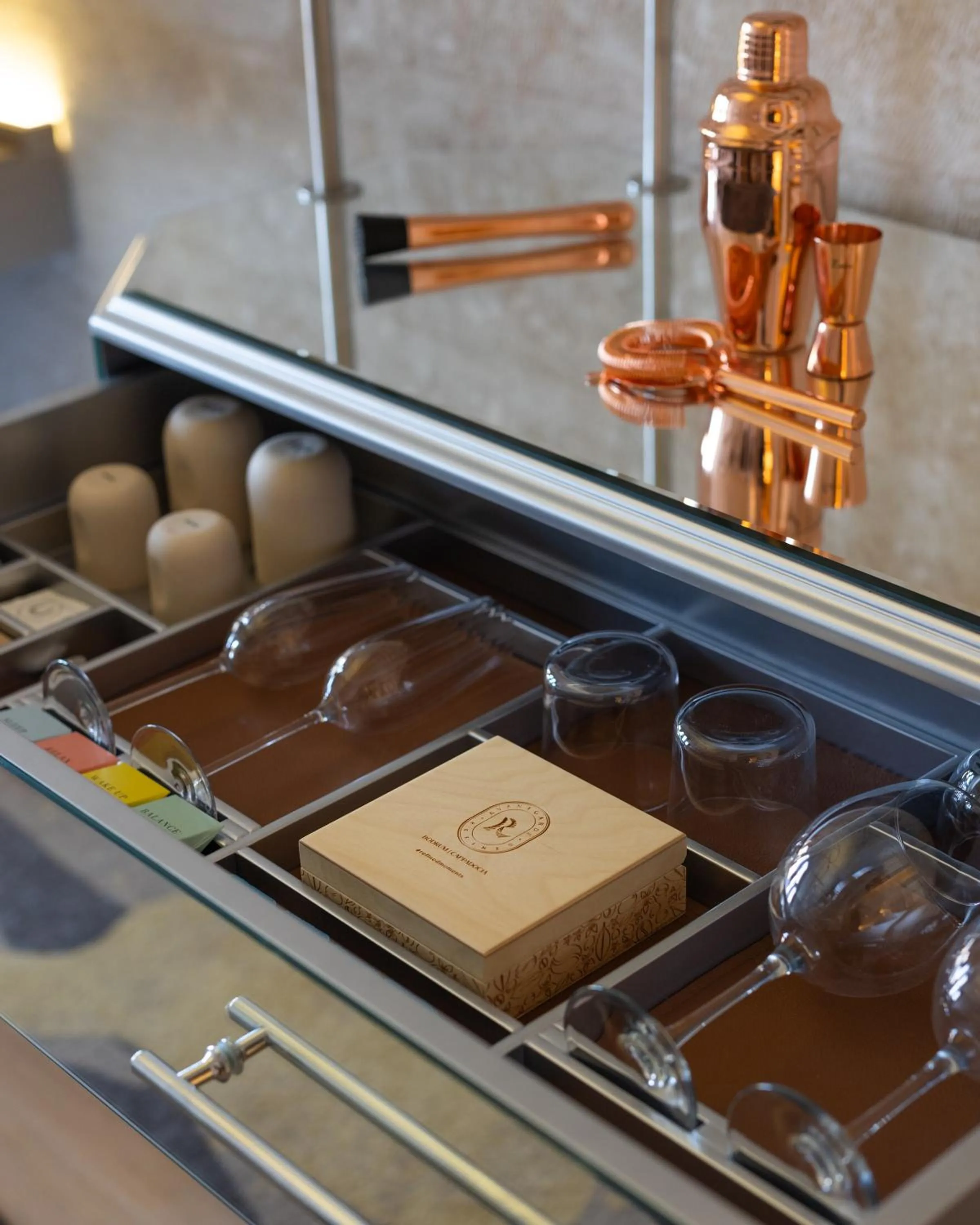 Food and drinks in Avantgarde Refined Caves Of Cappadocia