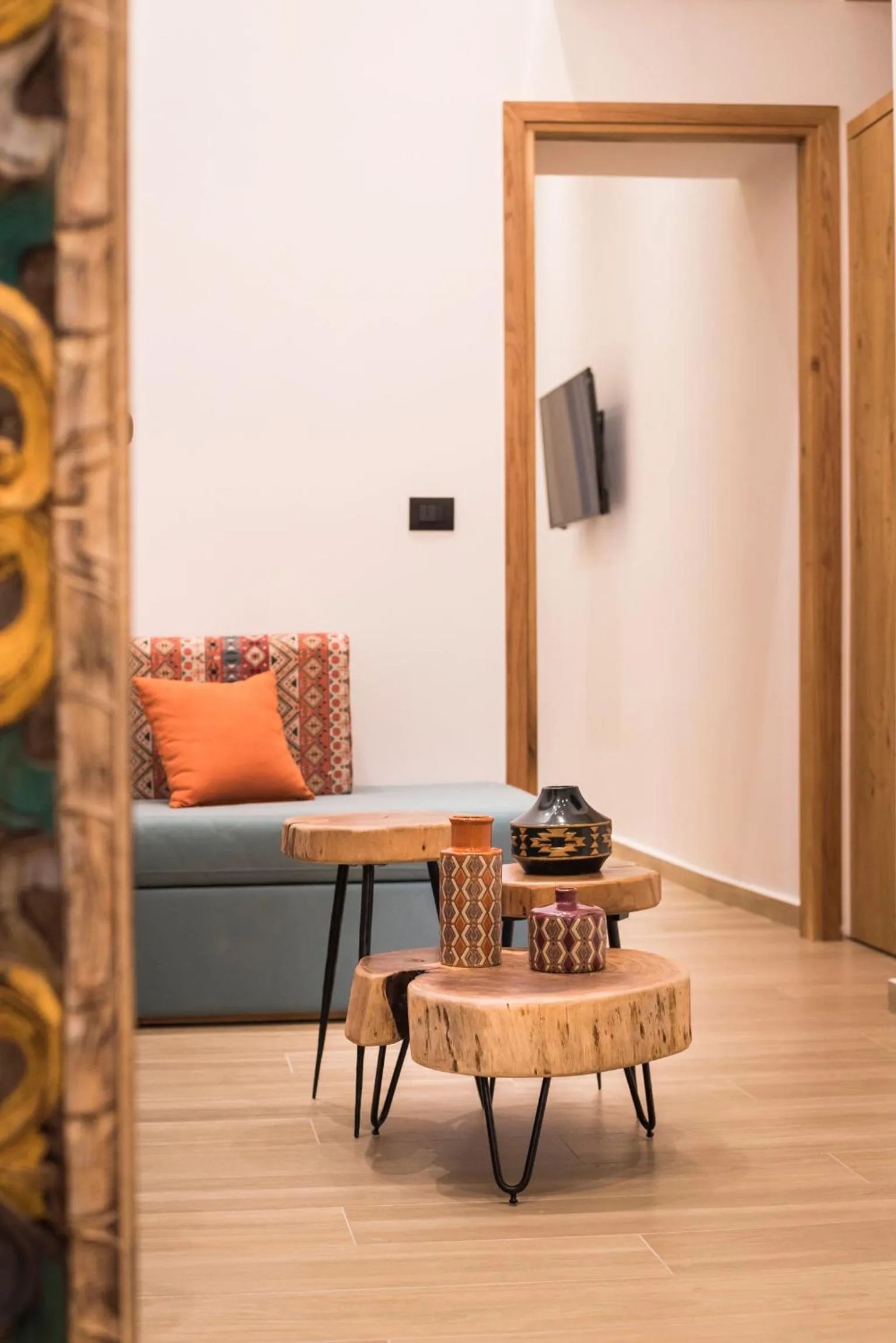 Seating area in Madonna del Mare