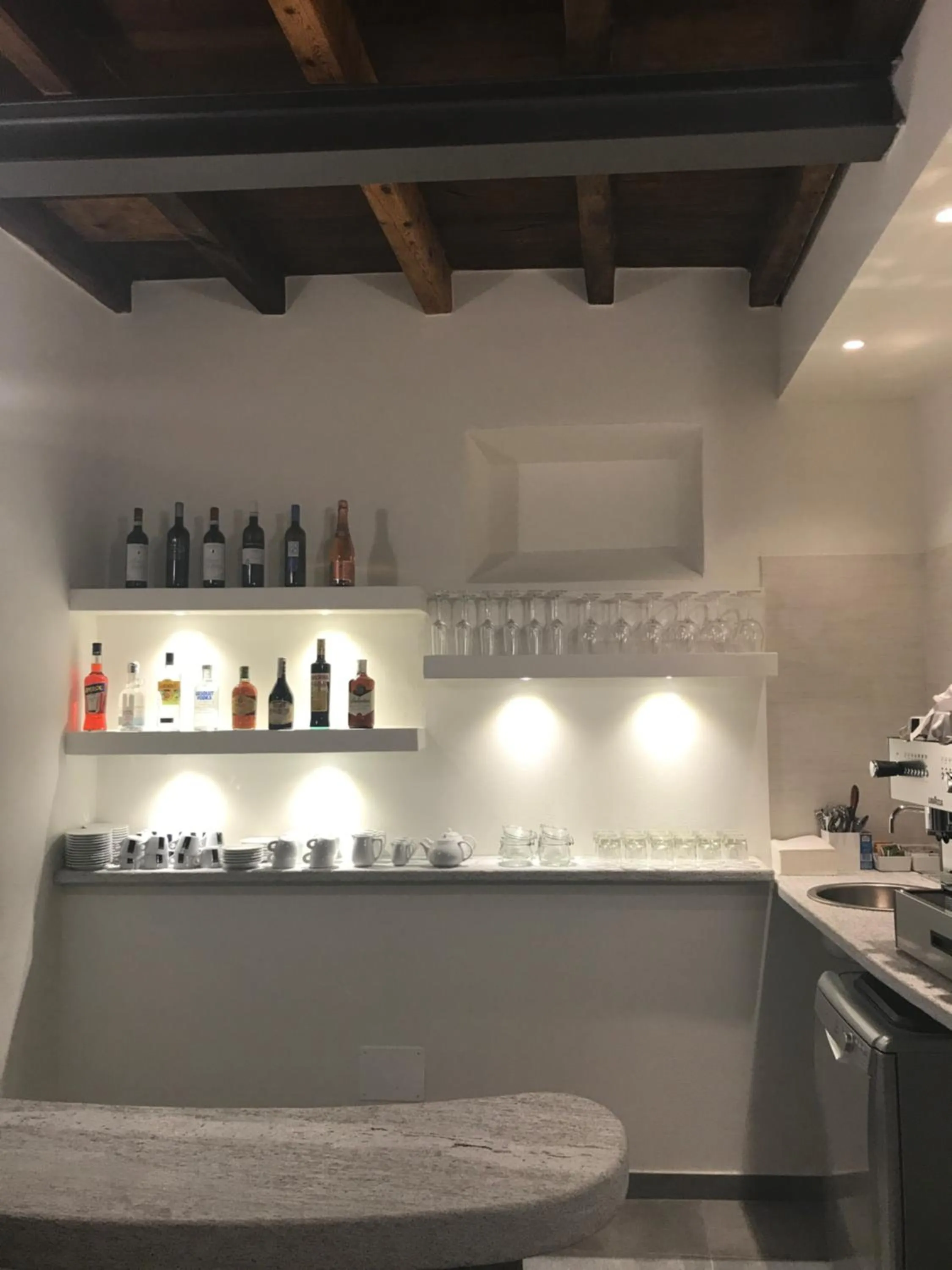 Lounge or bar in Corte di Pellio