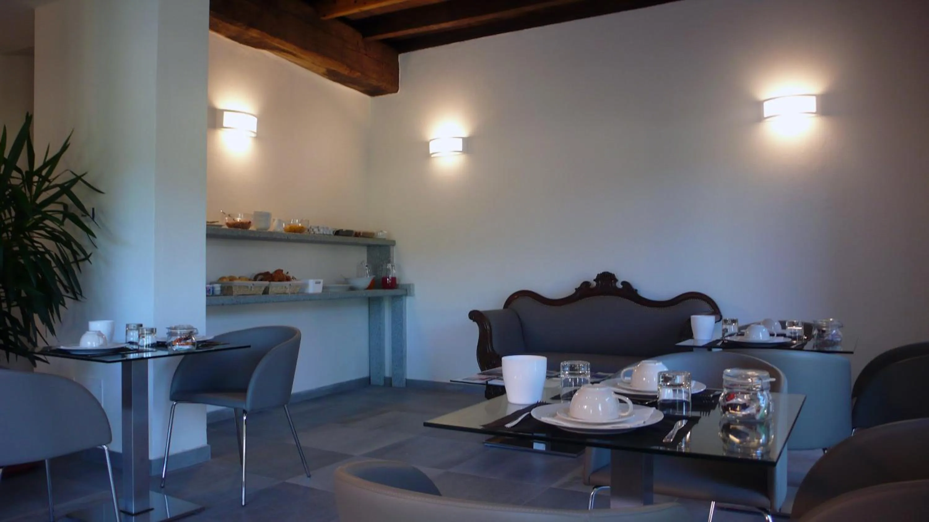 Living room in Corte di Pellio